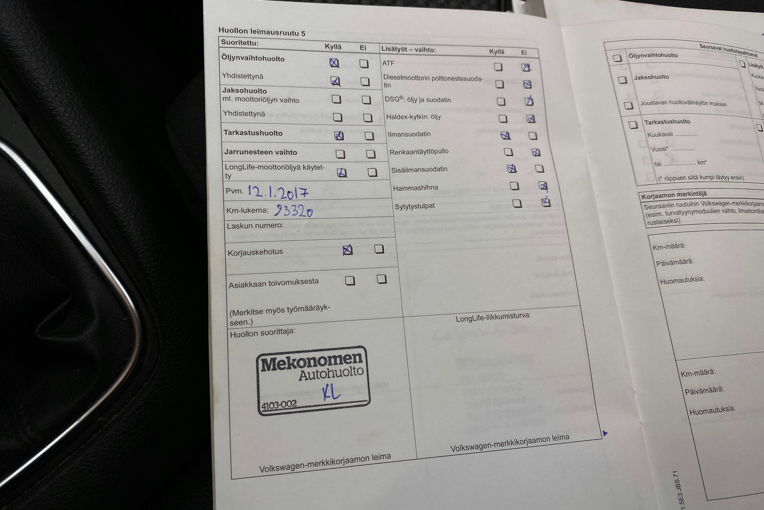 Ruskea (beige) Volkswagen GOLF 2012 kuva 17.