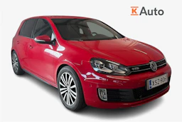 punainen Volkswagen Golf 2012 kuva 1.