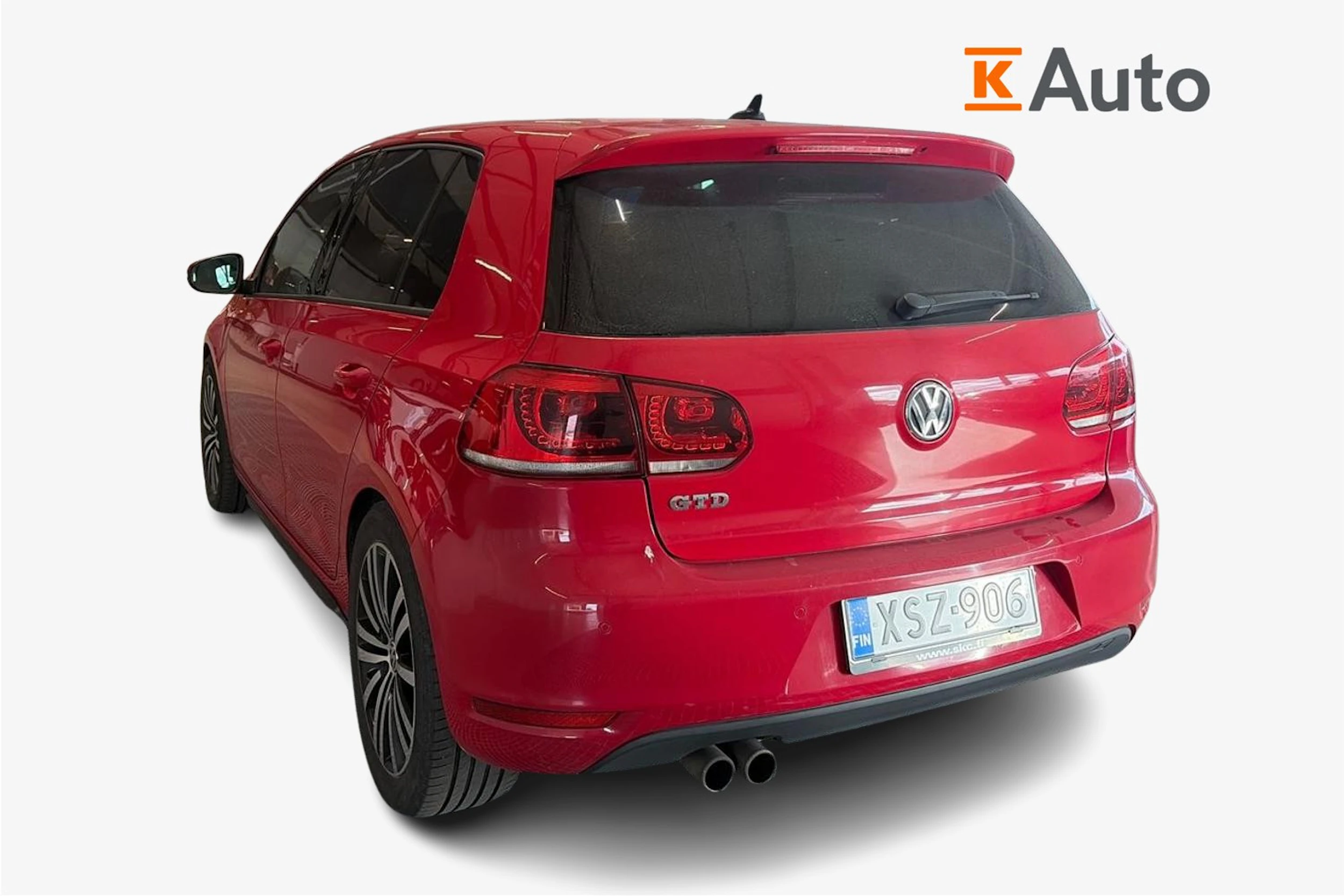 punainen Volkswagen Golf 2012 kuva 2.