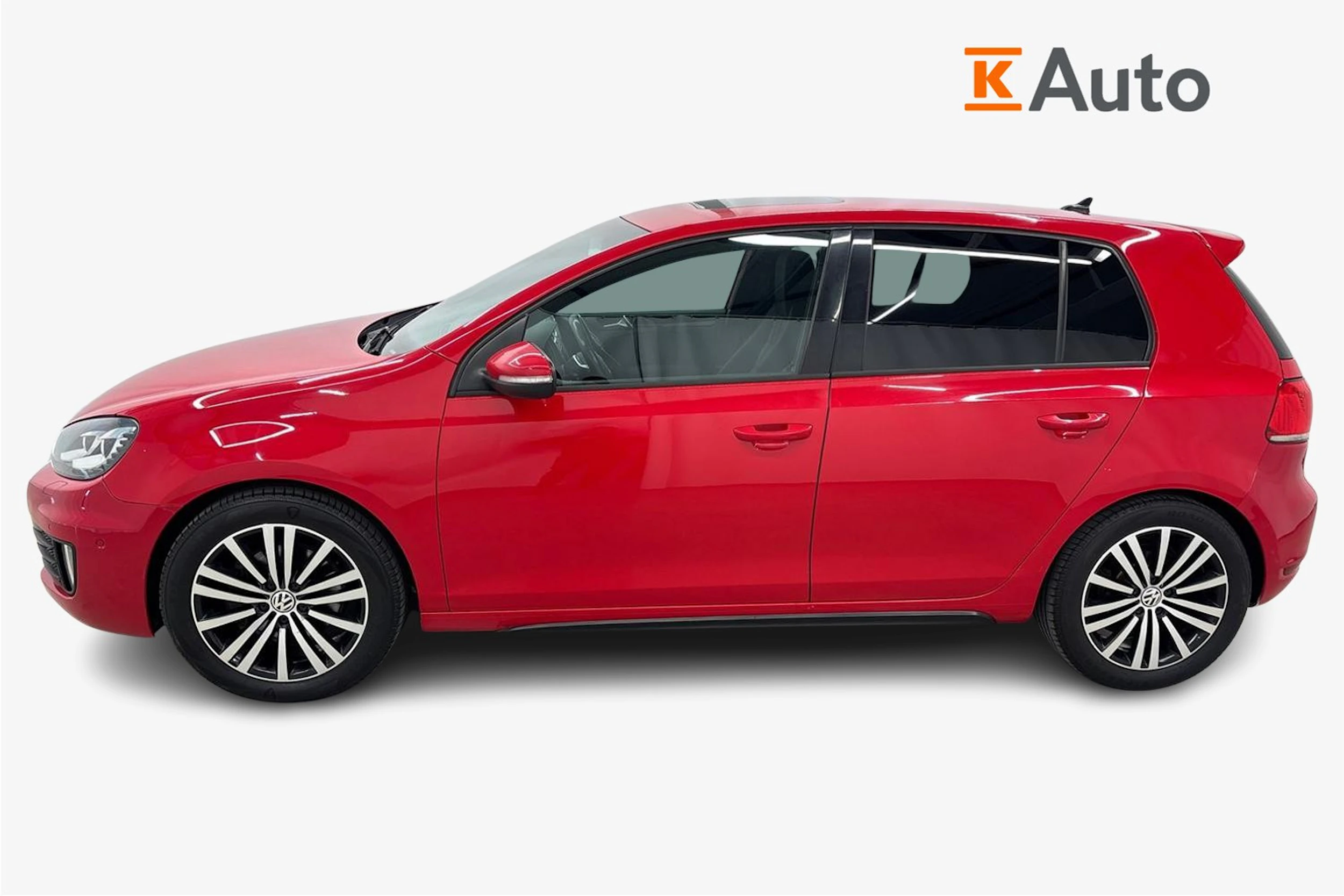 punainen Volkswagen Golf 2012 kuva 7.