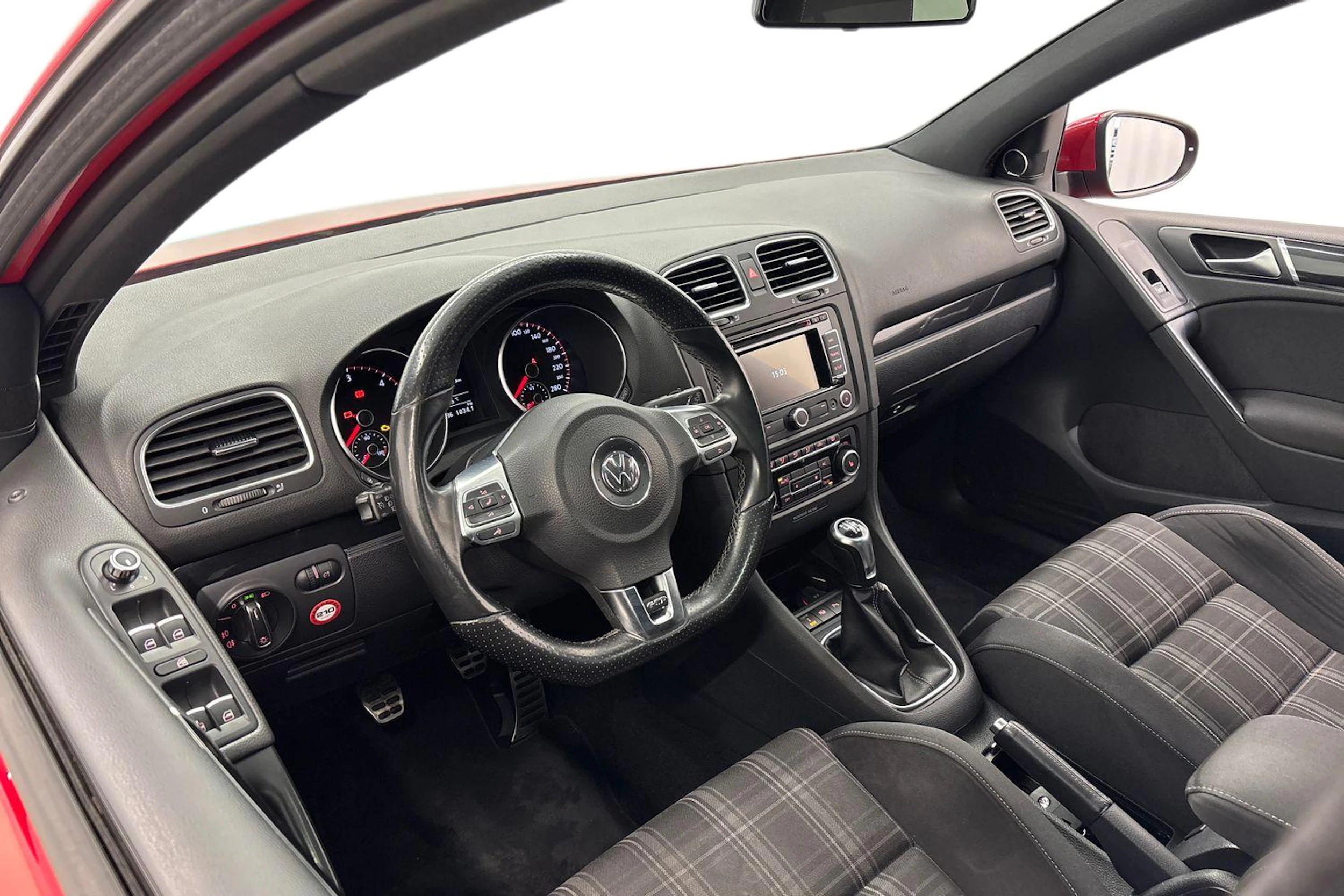 punainen Volkswagen Golf 2012 kuva 8.