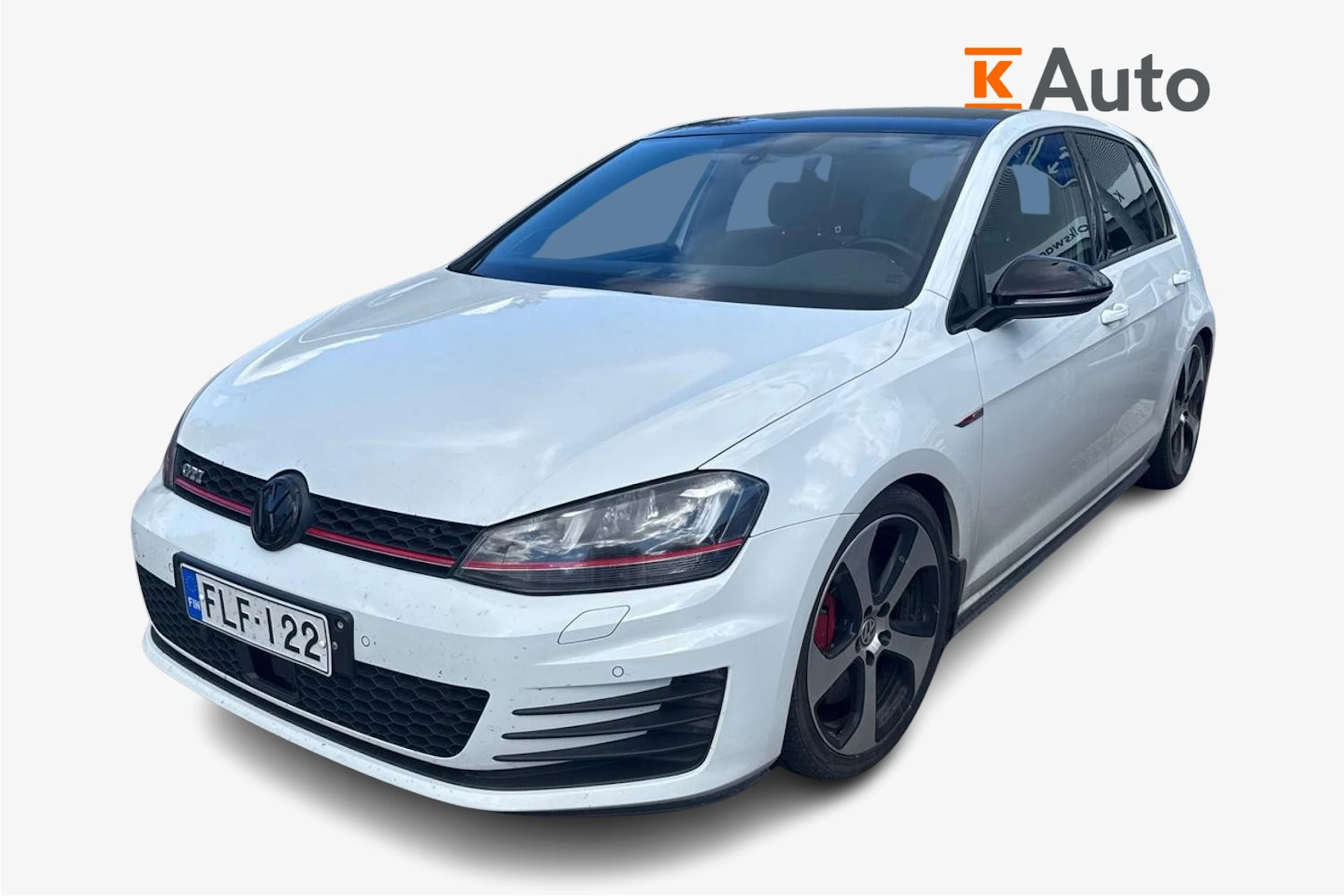 valkoinen Volkswagen Golf 2013 kuva 1.