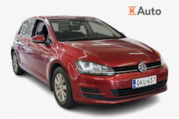 Punainen Volkswagen GOLF 2013 kuva 1.
