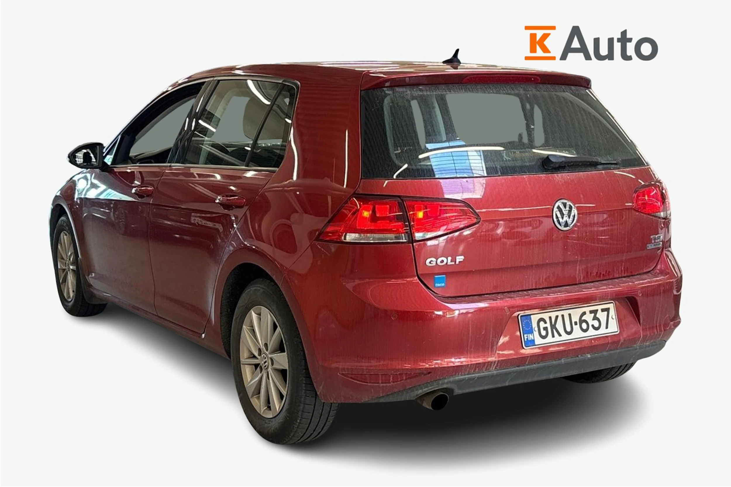 Punainen Volkswagen GOLF 2013 kuva 2.