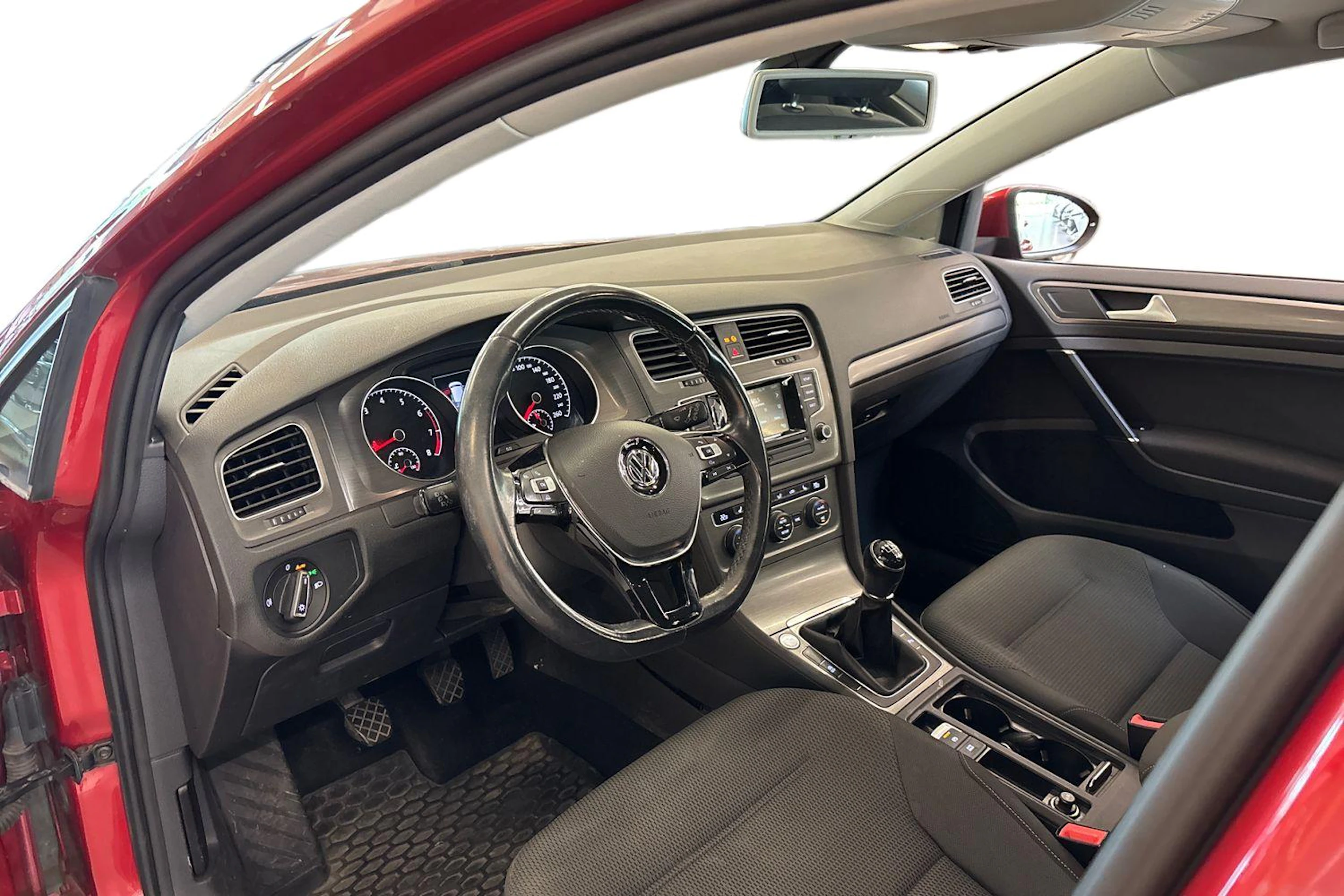 Punainen Volkswagen GOLF 2013 kuva 3.