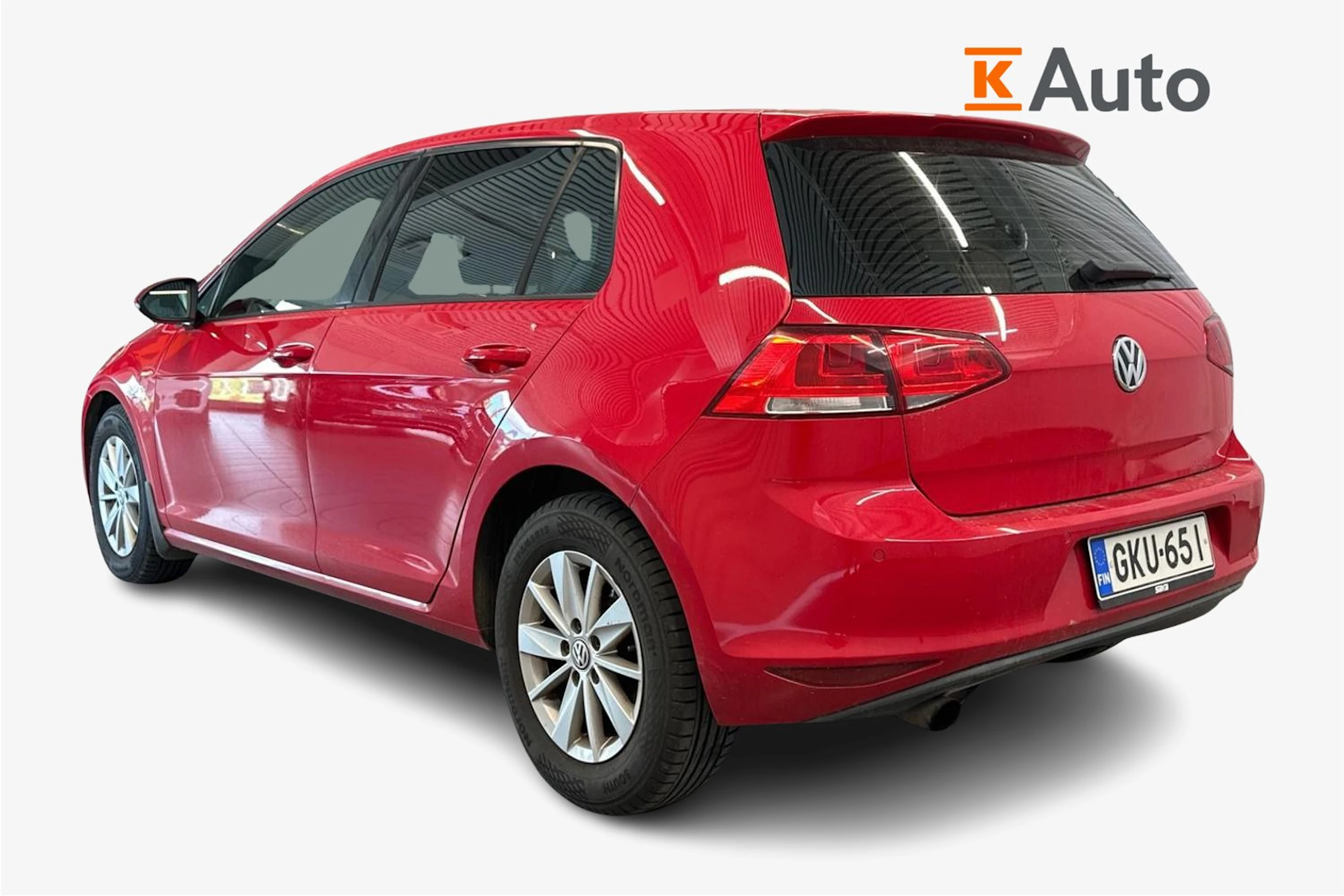 punainen Volkswagen Golf 2013 kuva 2.