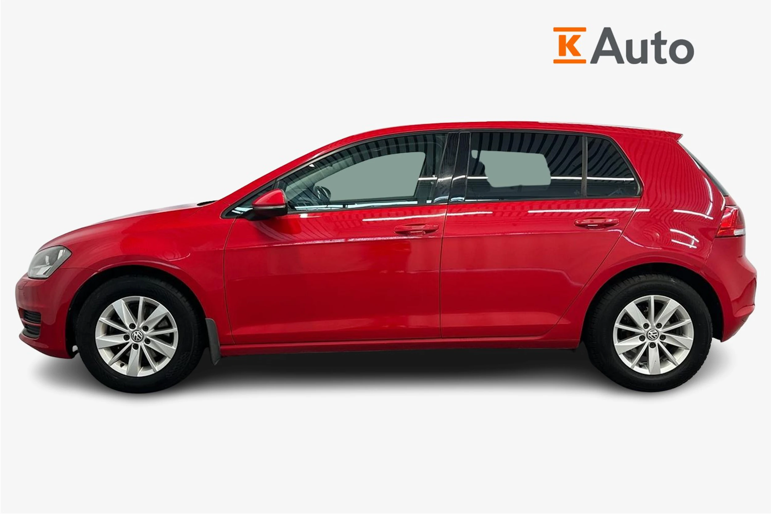 punainen Volkswagen Golf 2013 kuva 5.