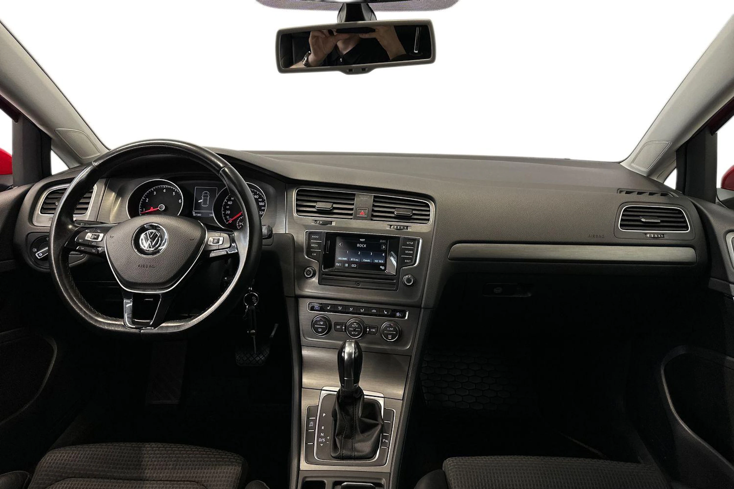 punainen Volkswagen Golf 2013 kuva 9.