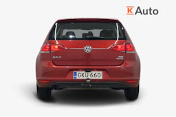 punainen Volkswagen Golf 2013 kuva 3.