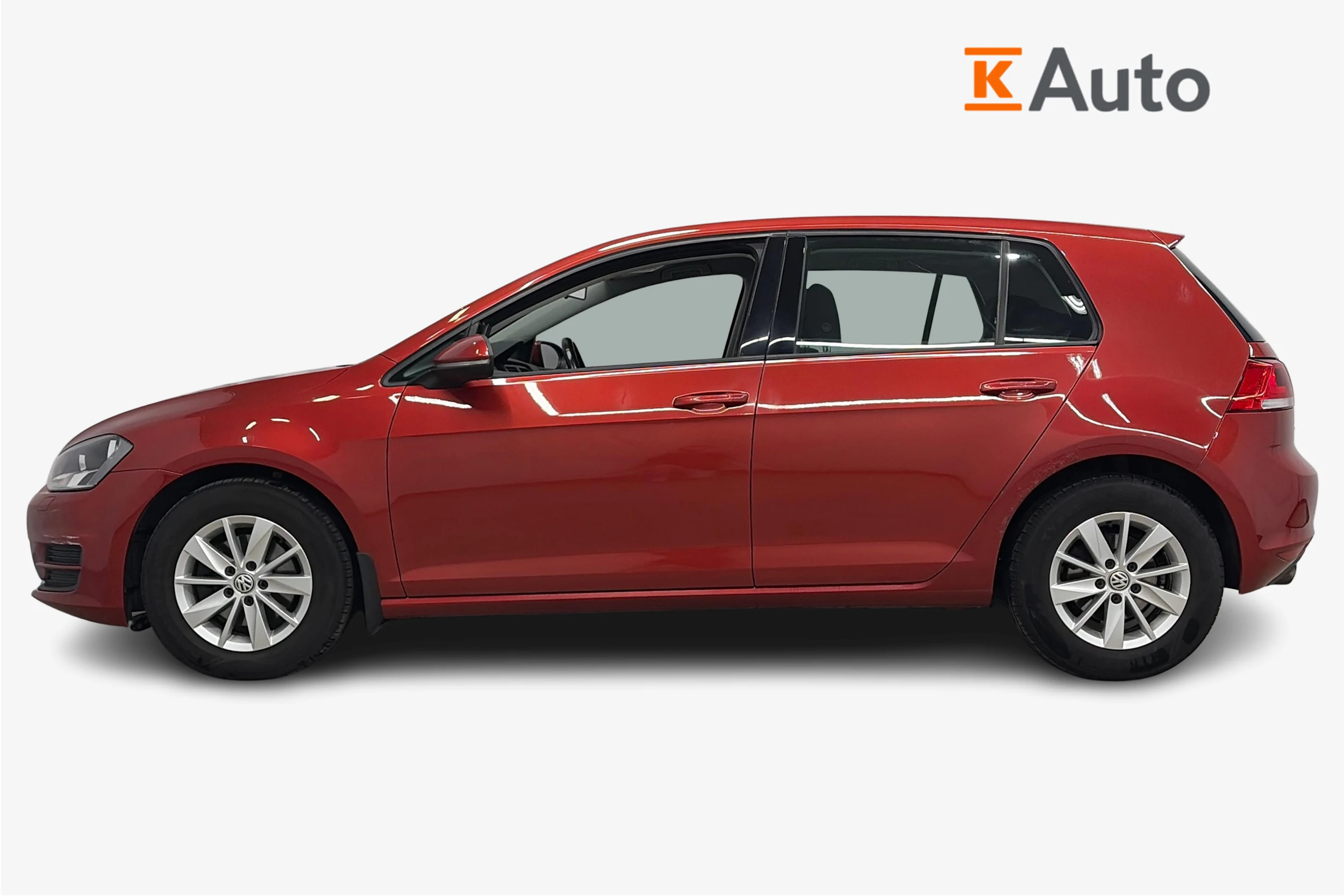 punainen Volkswagen Golf 2013 kuva 5.