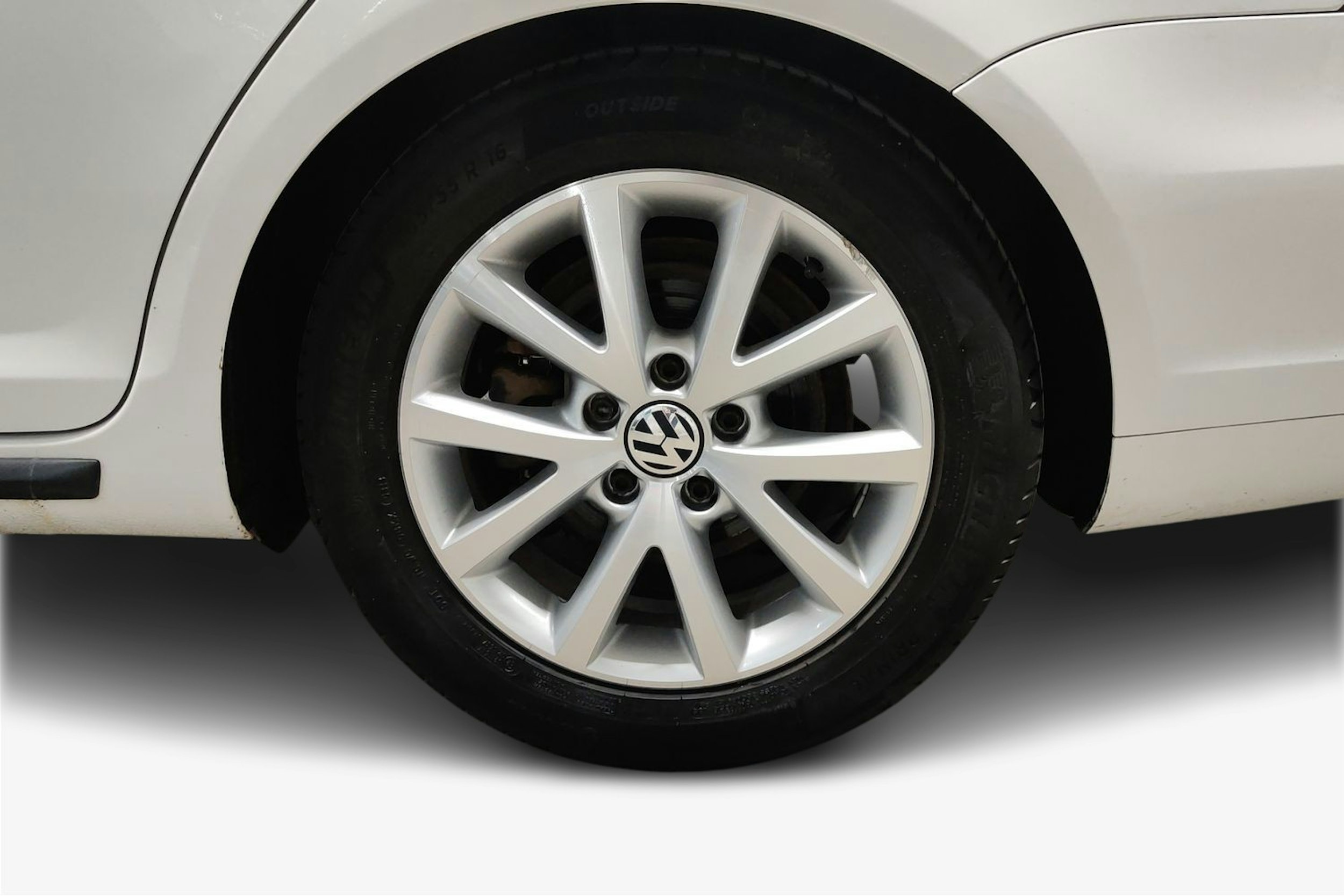 Valkoinen Volkswagen GOLF 2013 kuva 11.