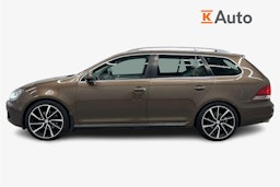 ruskea (beige) Volkswagen Golf 2013 kuva 6.