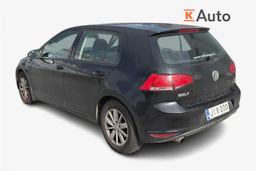 Musta Volkswagen GOLF 2013 kuva 2.