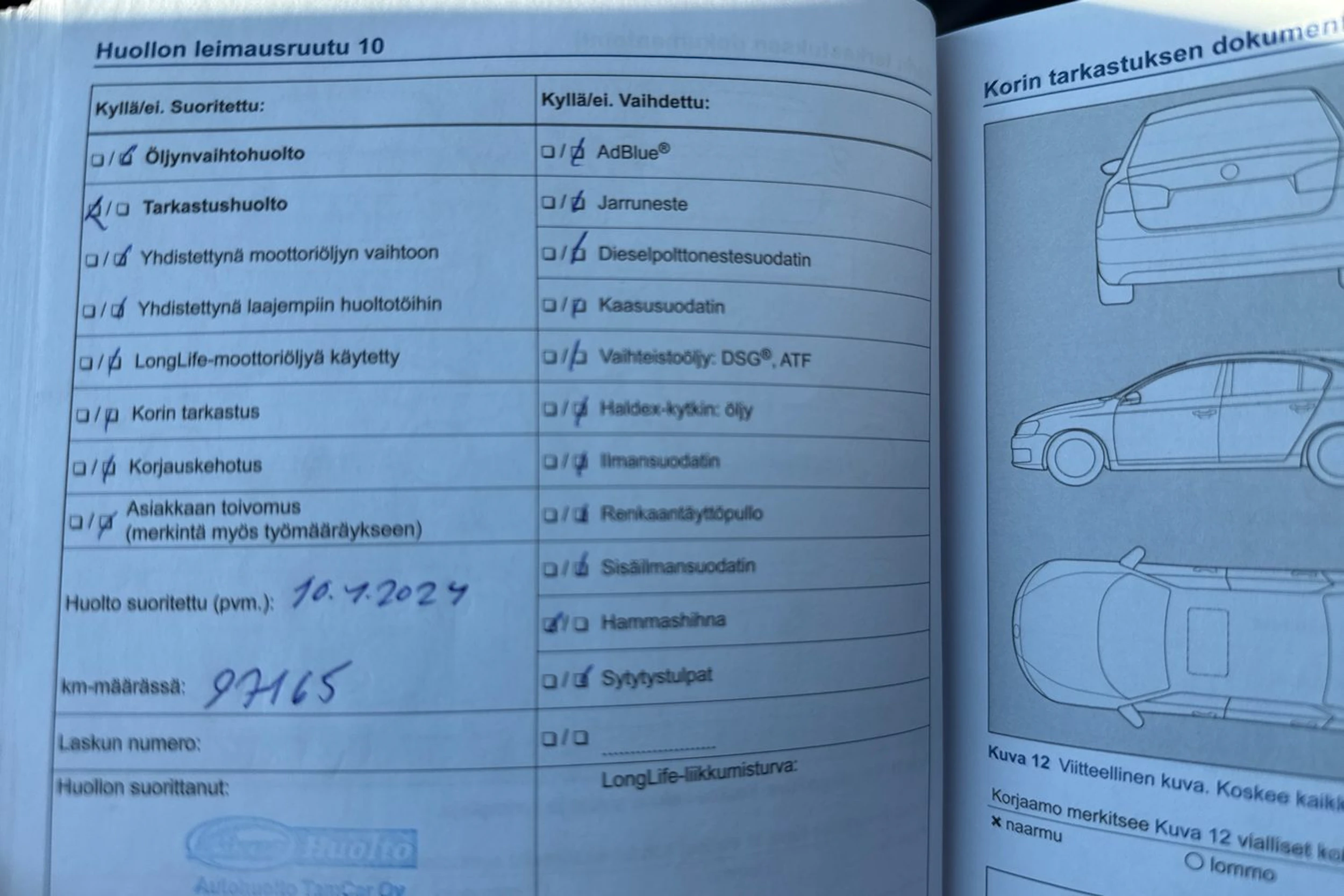 harmaa Volkswagen Golf 2013 kuva 8.