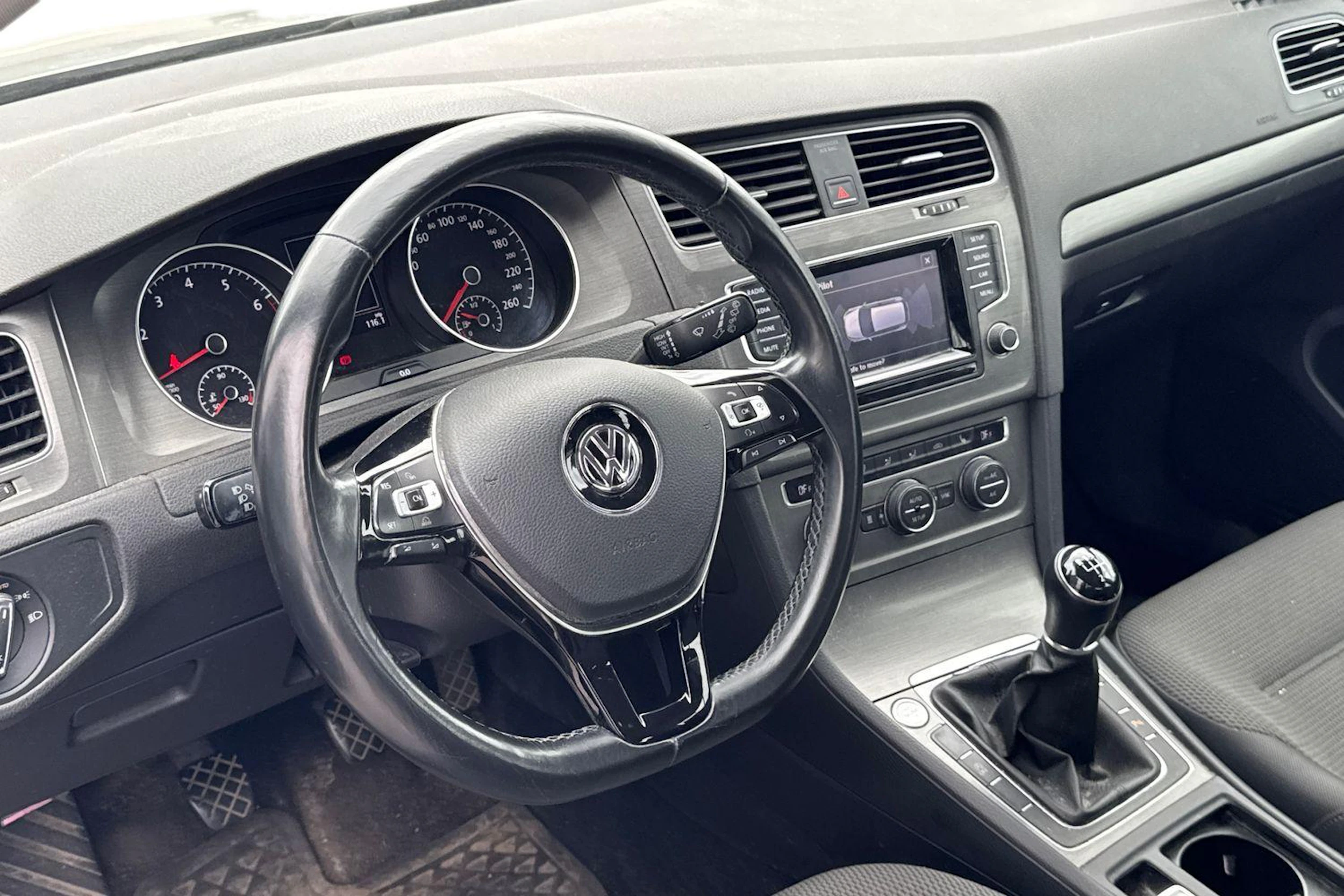 harmaa Volkswagen Golf 2013 kuva 3.