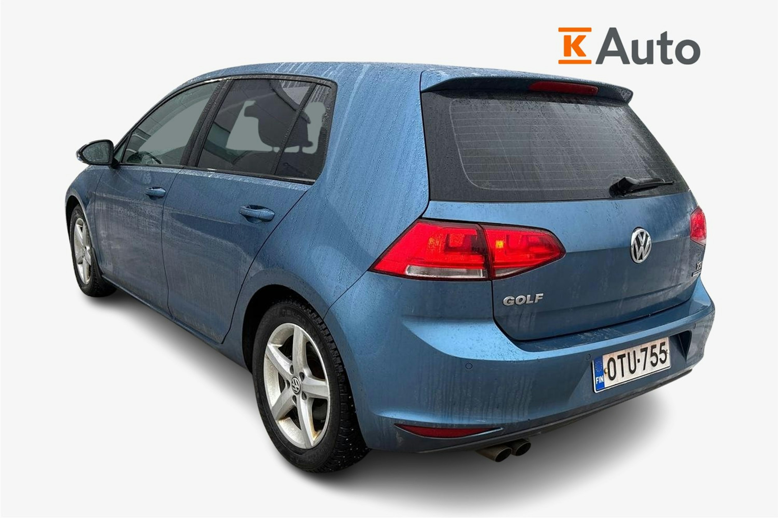 sininen Volkswagen Golf 2013 kuva 2.