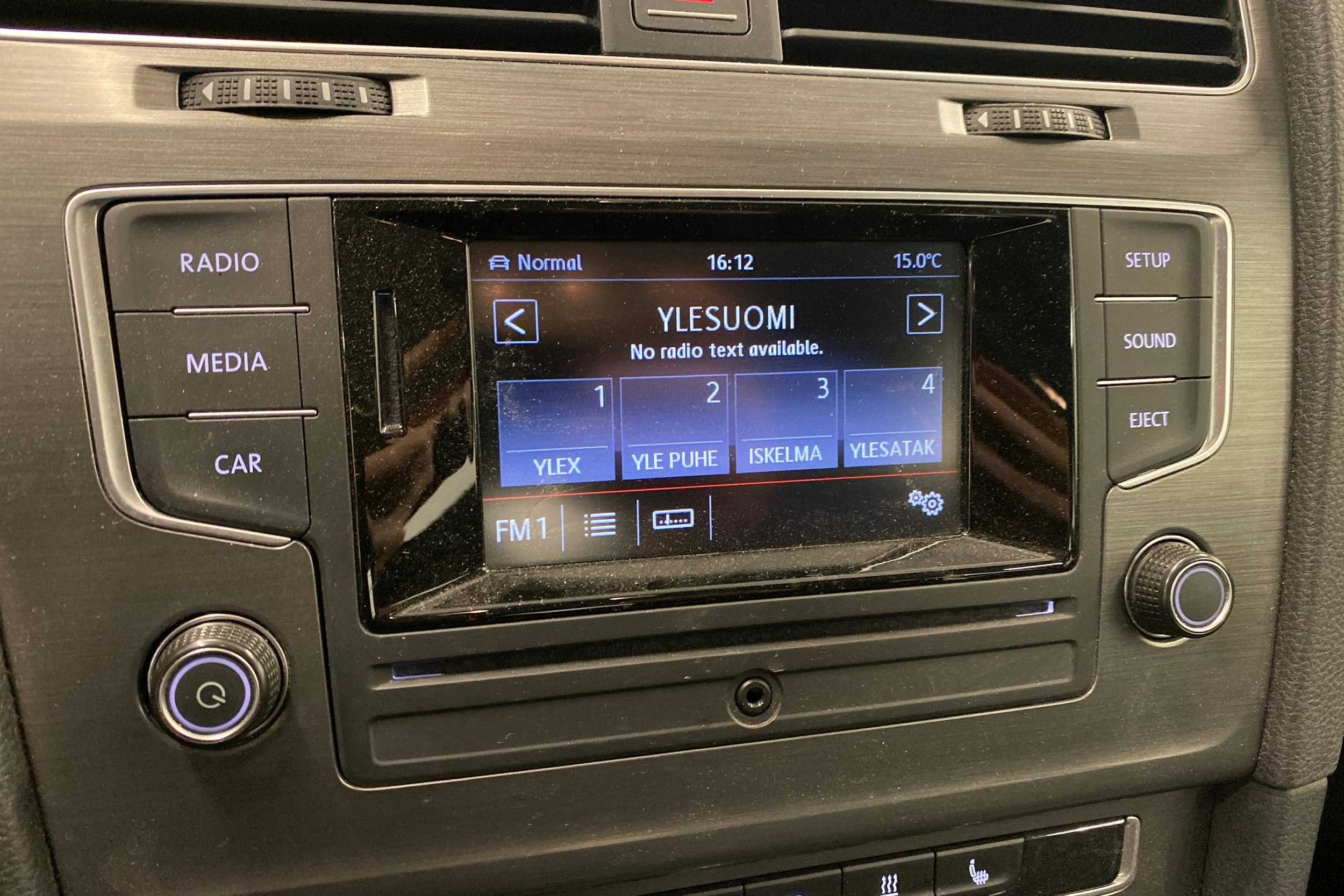 sininen Volkswagen Golf 2013 kuva 19.