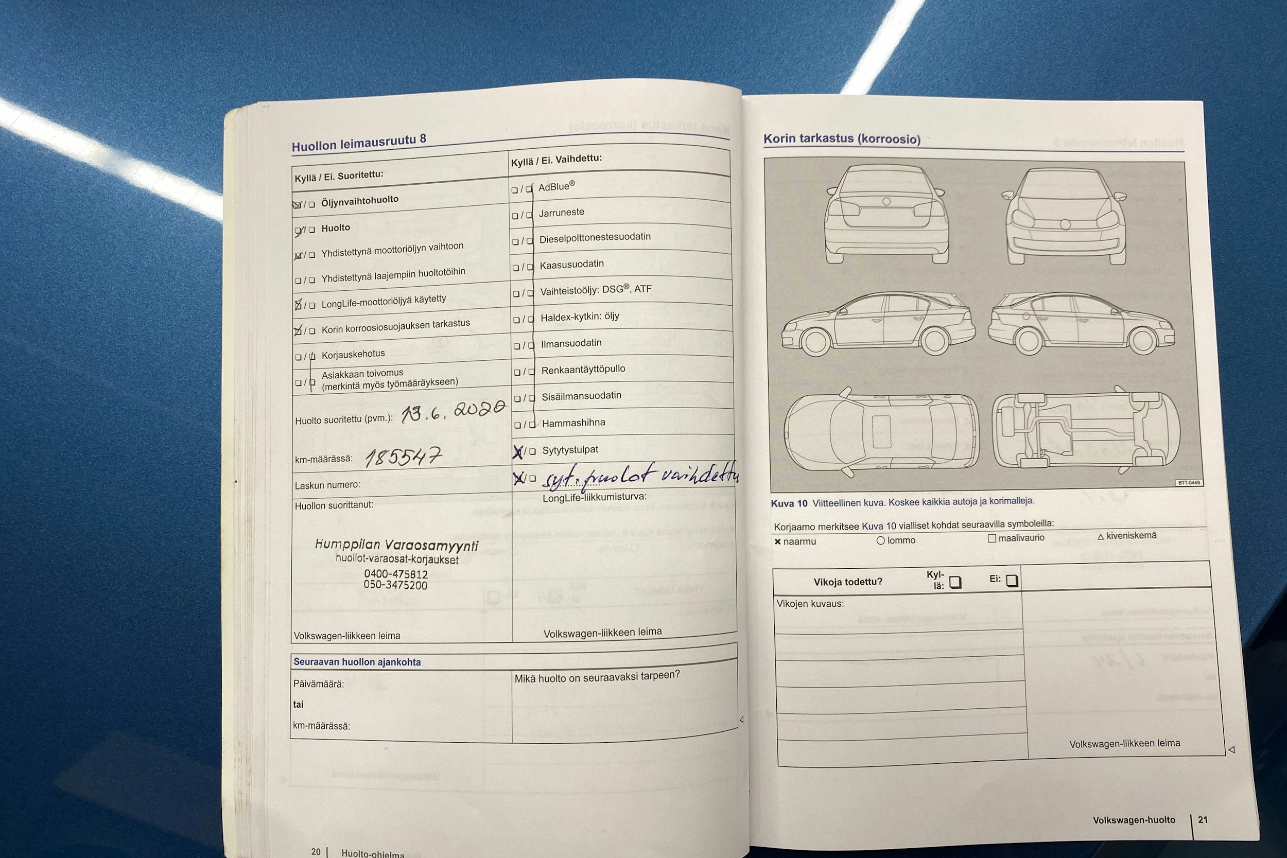 sininen Volkswagen Golf 2013 kuva 30.