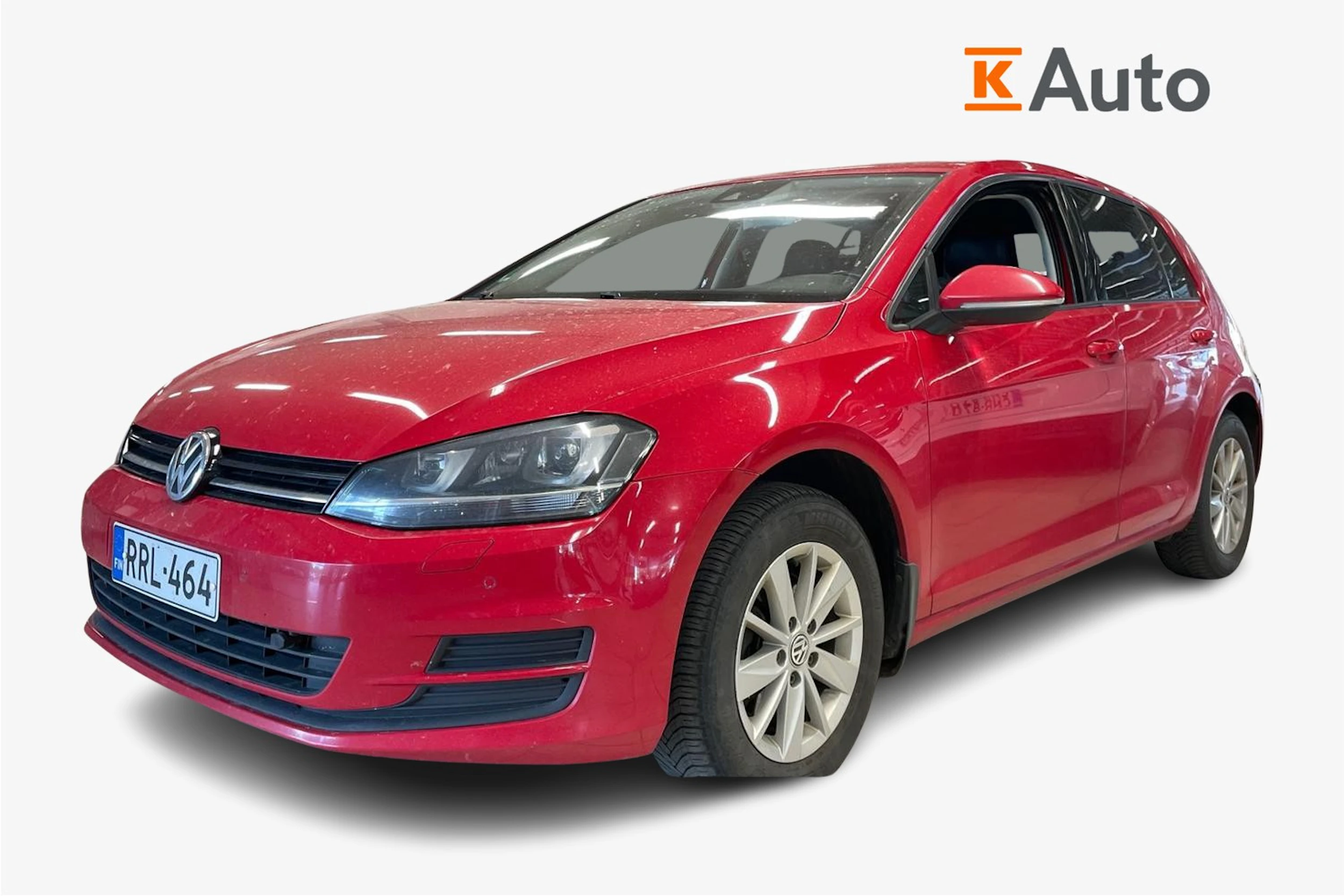 Punainen Volkswagen GOLF 2013 kuva 1.