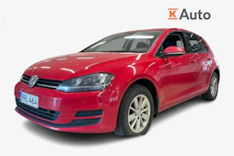 Punainen Volkswagen GOLF 2013 kuva 1.
