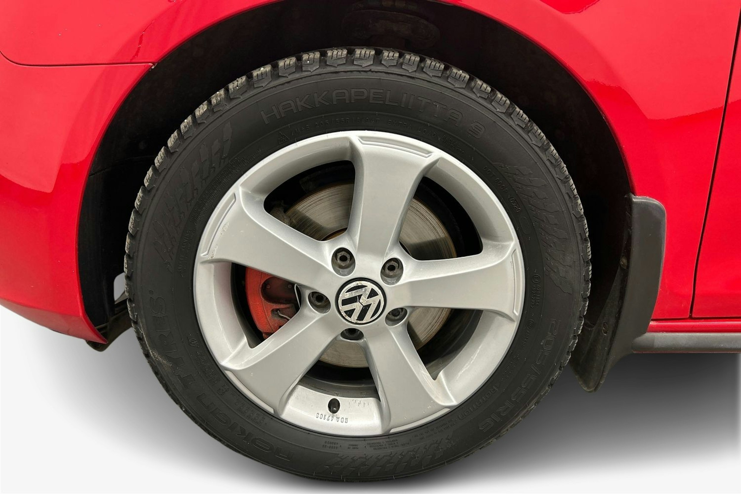 punainen Volkswagen Golf 2013 kuva 11.