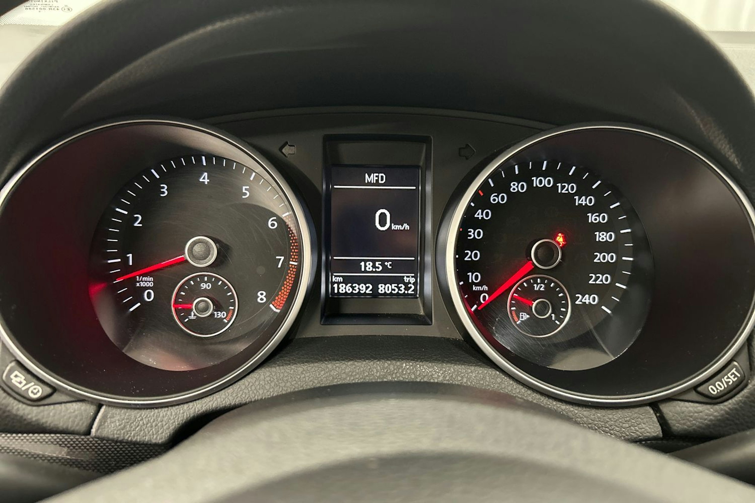 punainen Volkswagen Golf 2013 kuva 17.