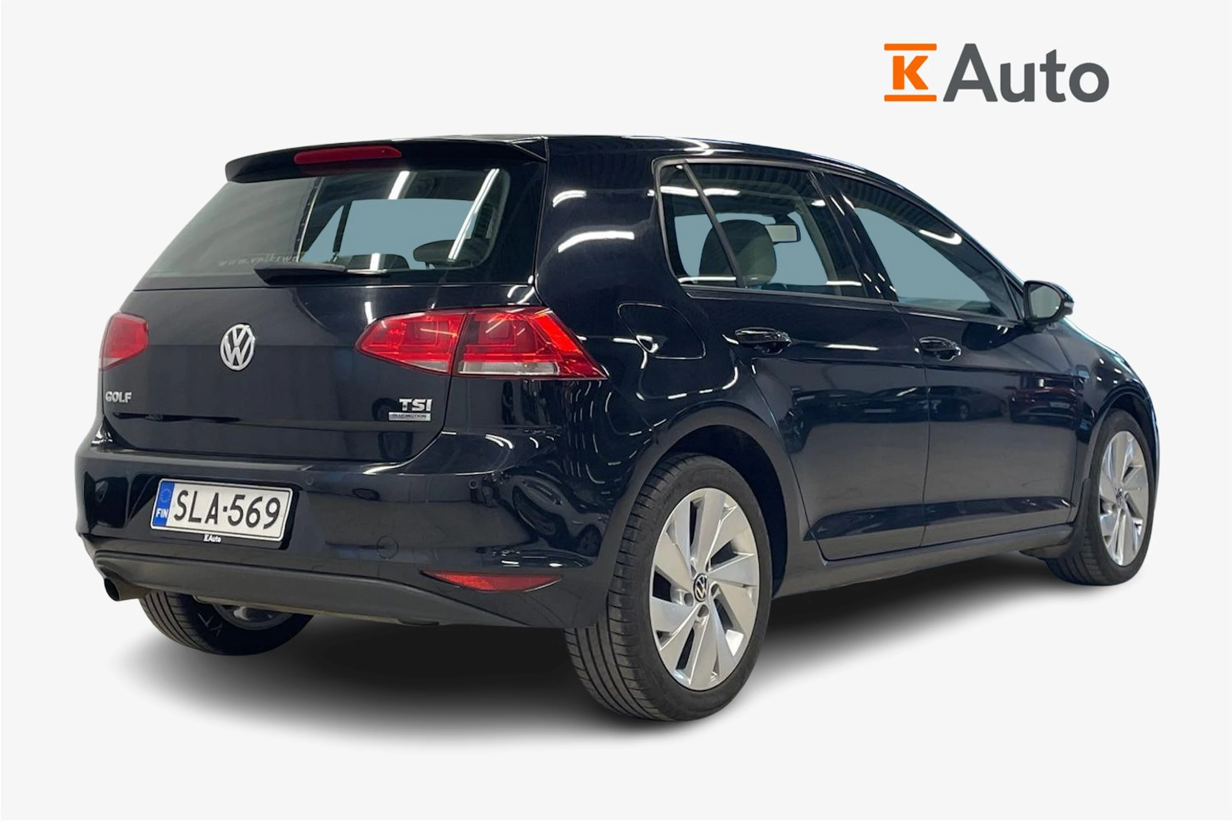 musta Volkswagen Golf 2013 kuva 2.