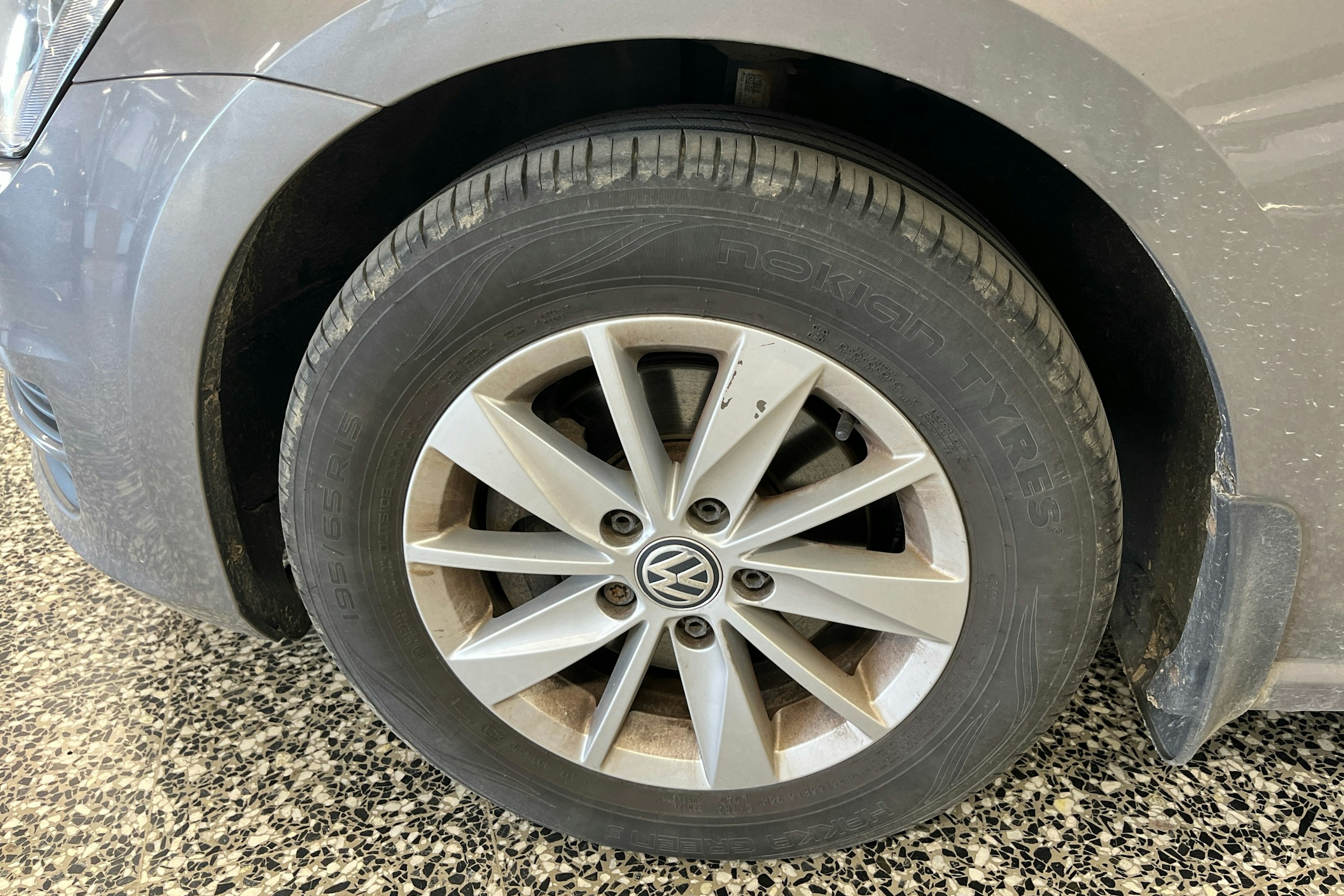 Harmaa Volkswagen GOLF 2013 kuva 9.