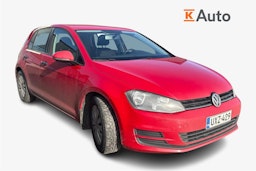 punainen Volkswagen Golf 2013 kuva 1.