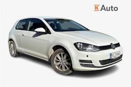 valkoinen Volkswagen Golf 2013 kuva 1.