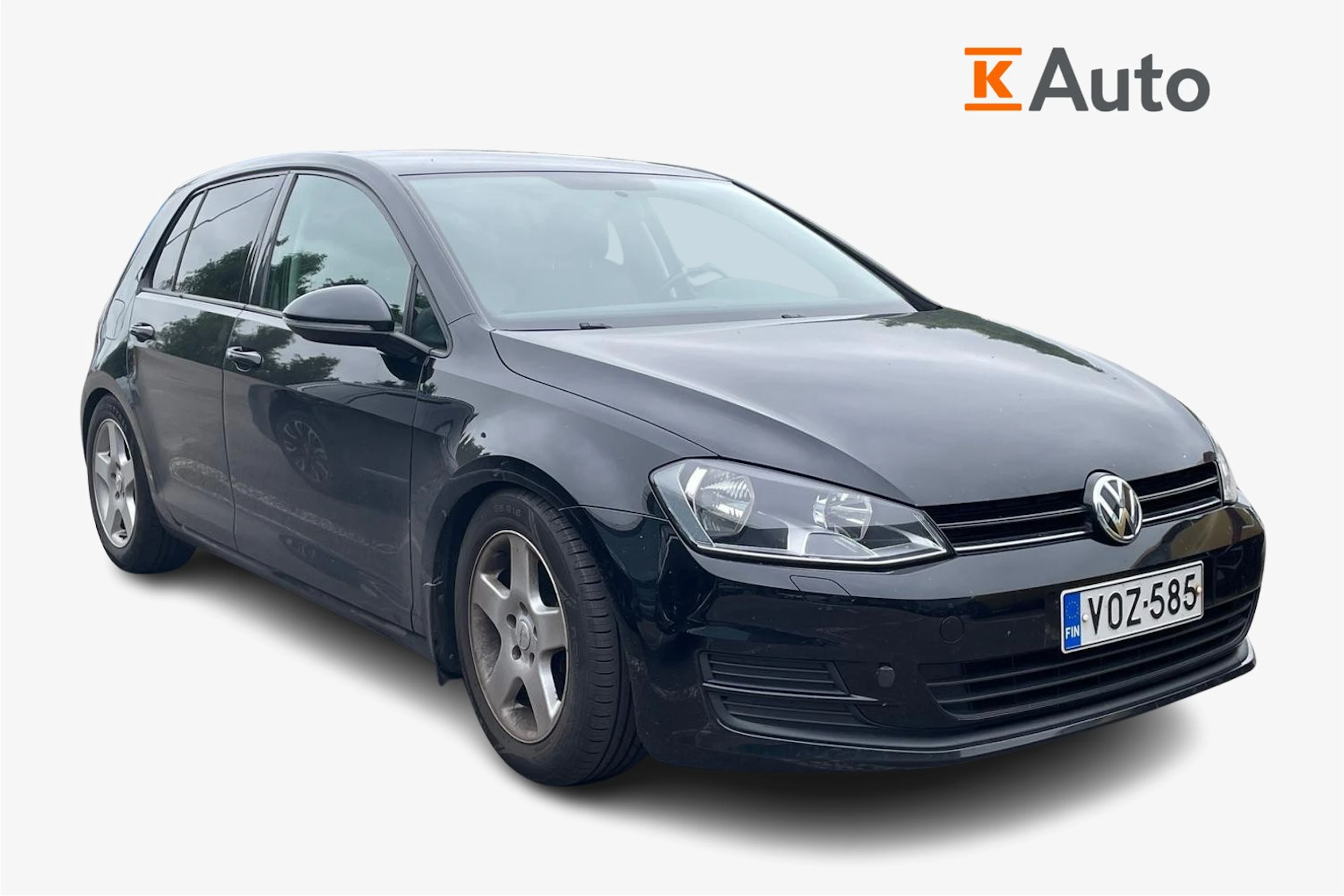 musta Volkswagen Golf 2013 kuva 1.
