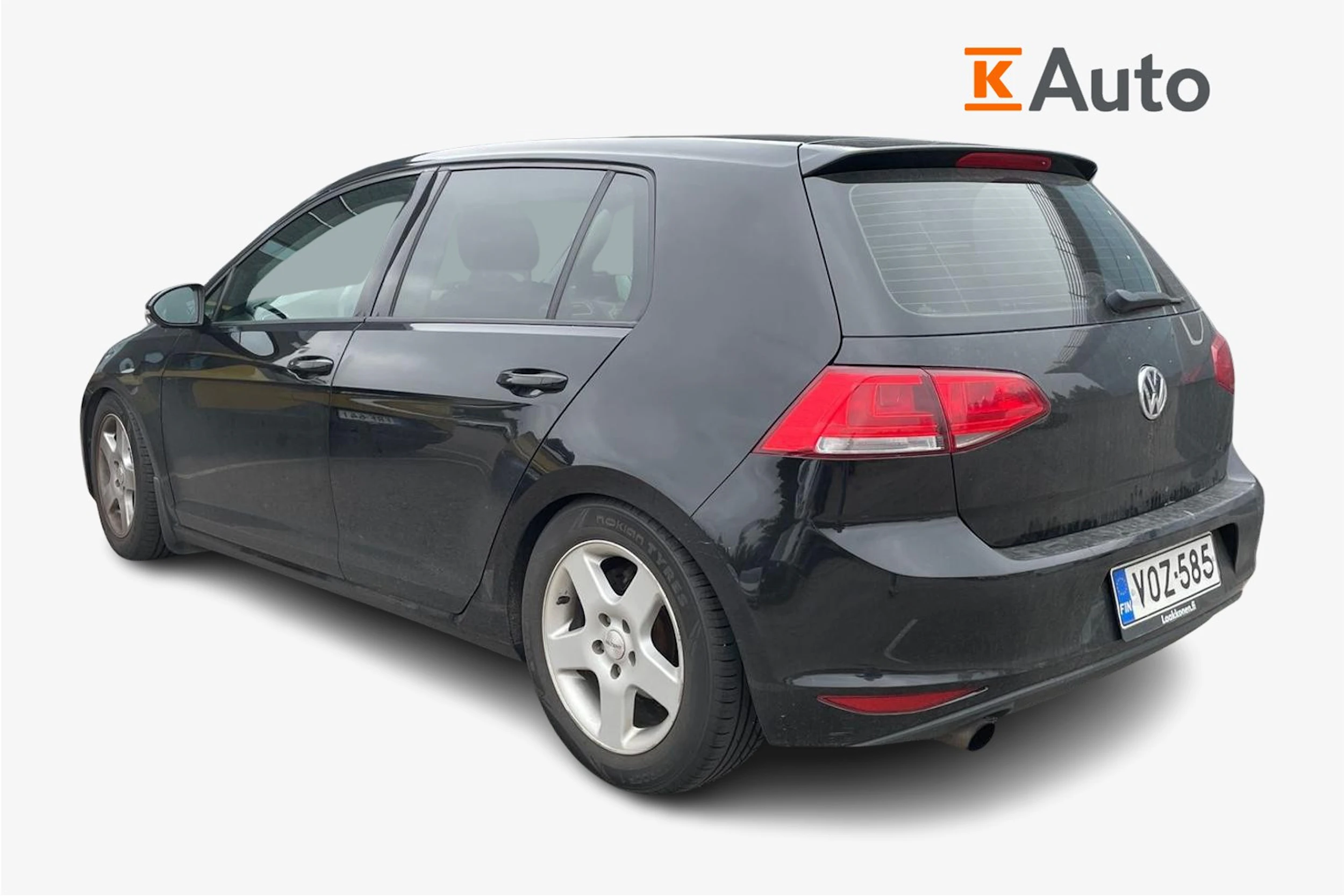 musta Volkswagen Golf 2013 kuva 2.