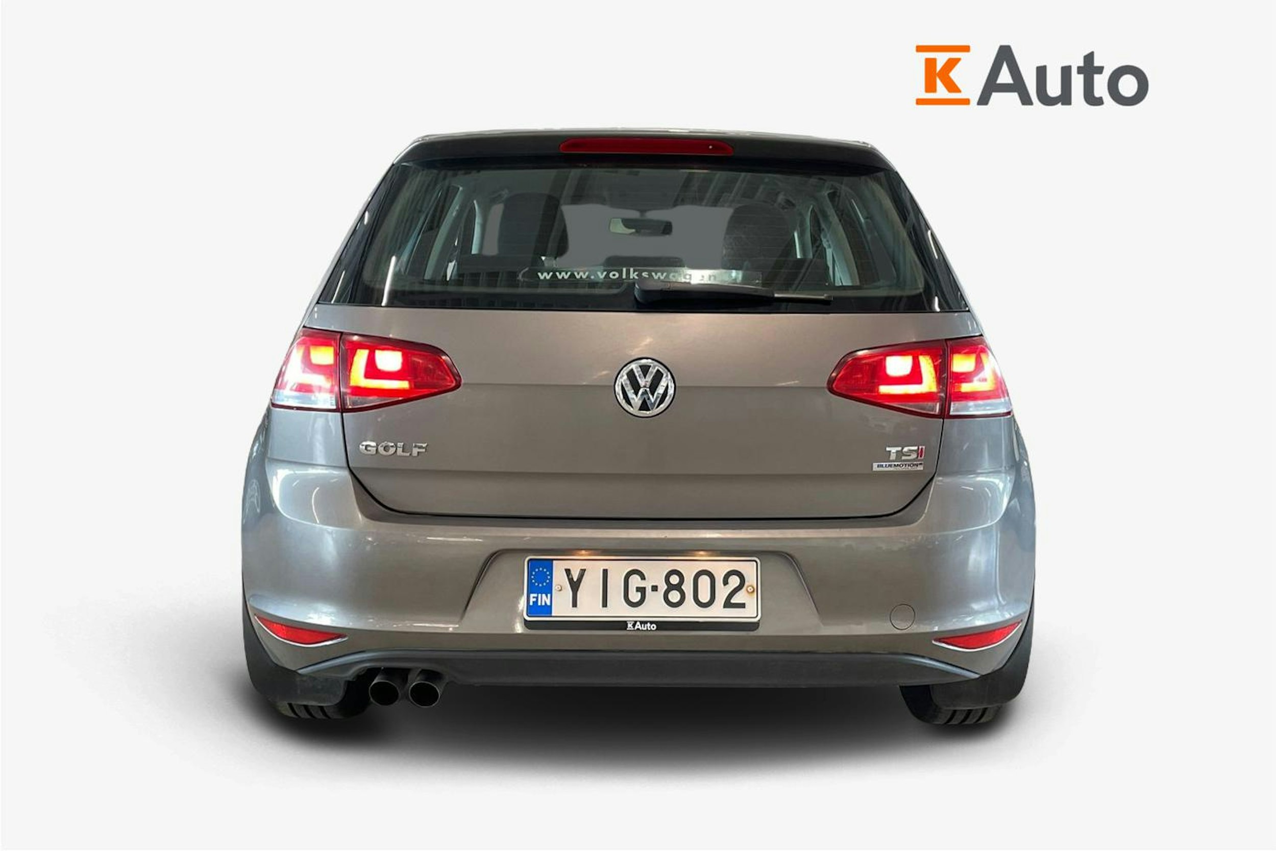 harmaa Volkswagen Golf 2013 kuva 3.