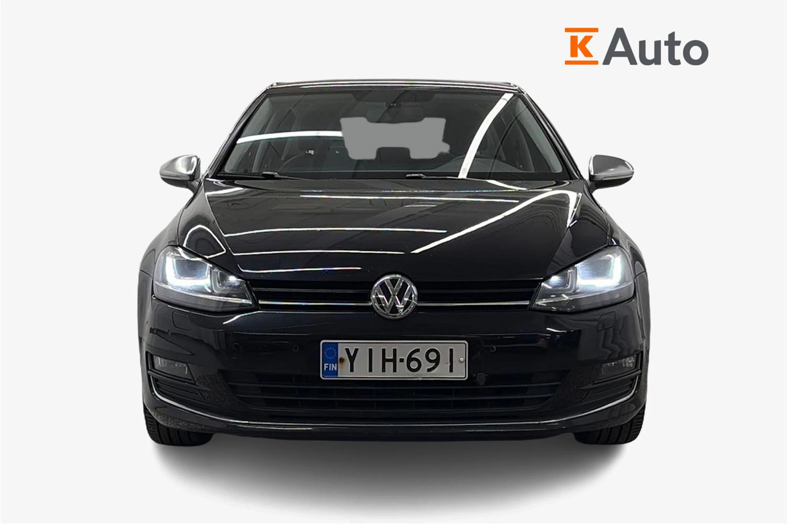 Musta Volkswagen GOLF 2013 kuva 4.