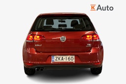 Punainen Volkswagen GOLF 2013 kuva 3.