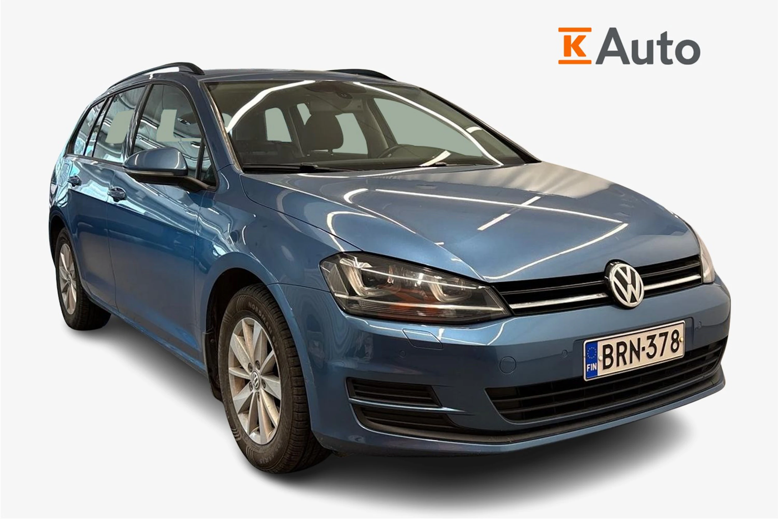 sininen Volkswagen Golf 2014 kuva 1.