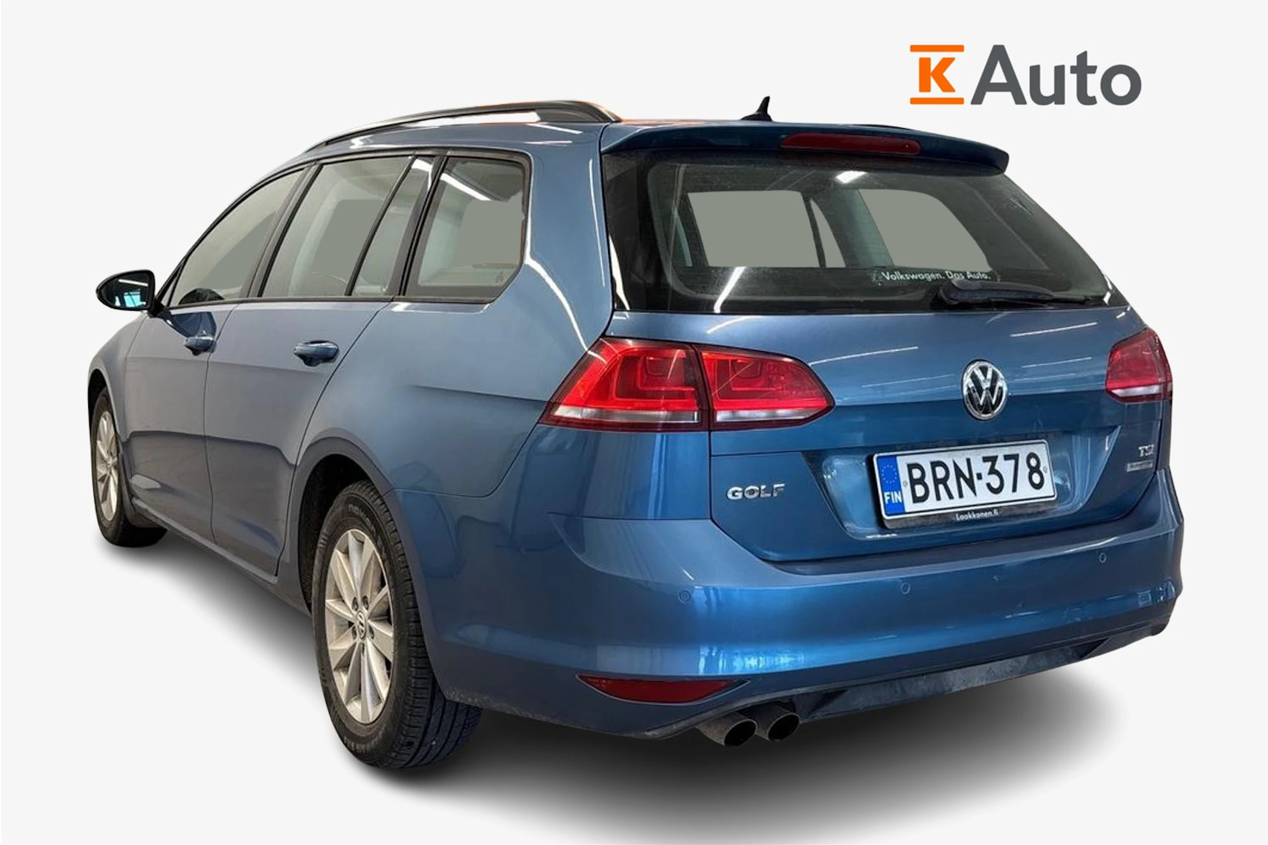 sininen Volkswagen Golf 2014 kuva 2.