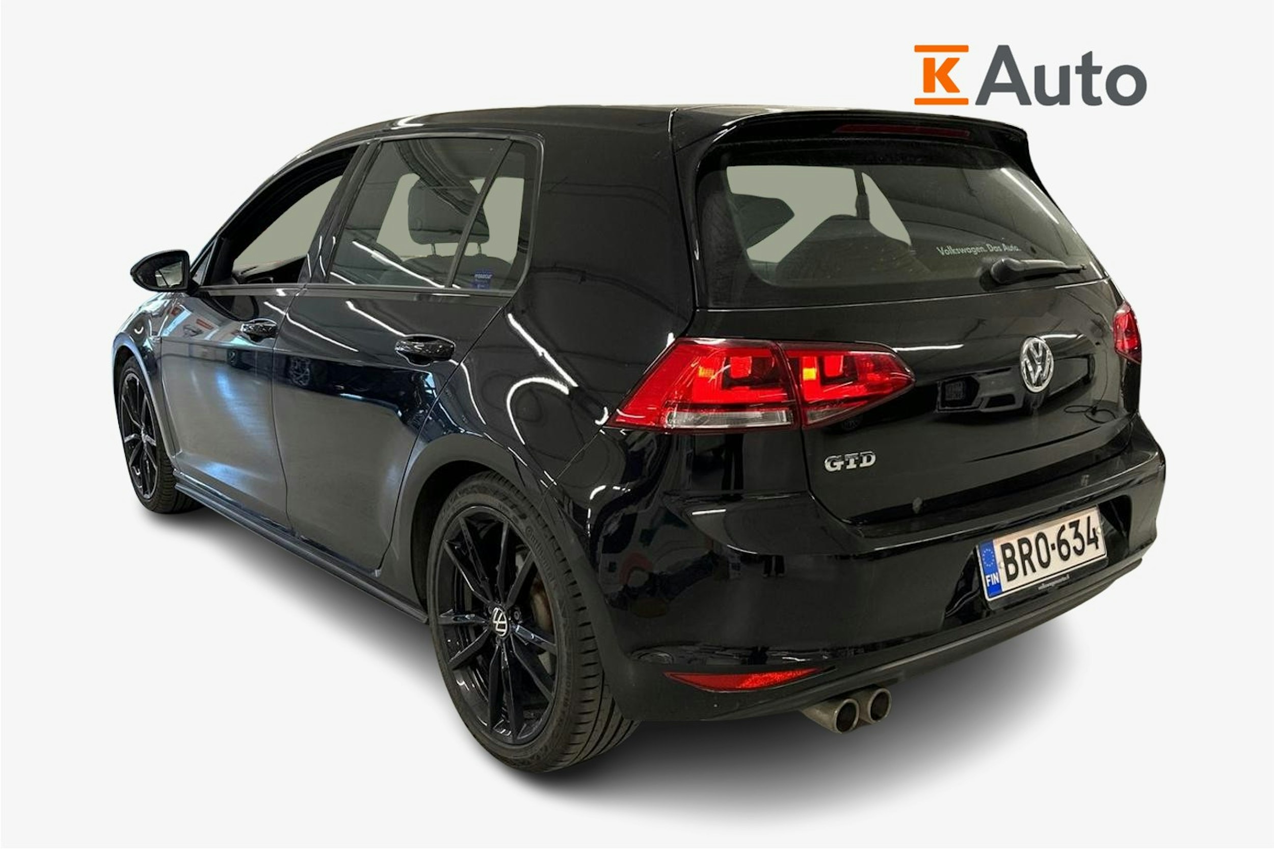 musta Volkswagen Golf 2014 kuva 2.