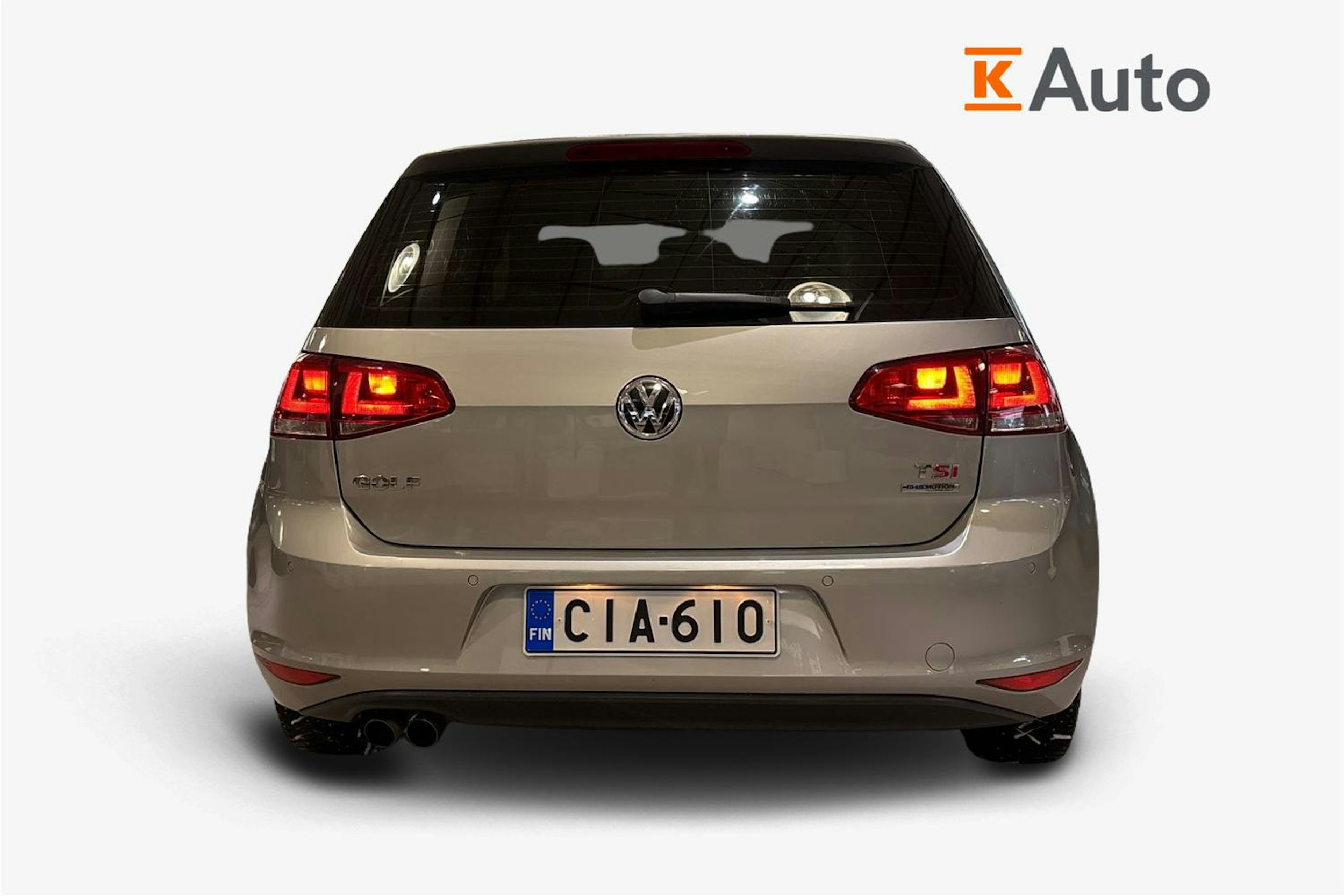 harmaa Volkswagen Golf 2014 kuva 3.