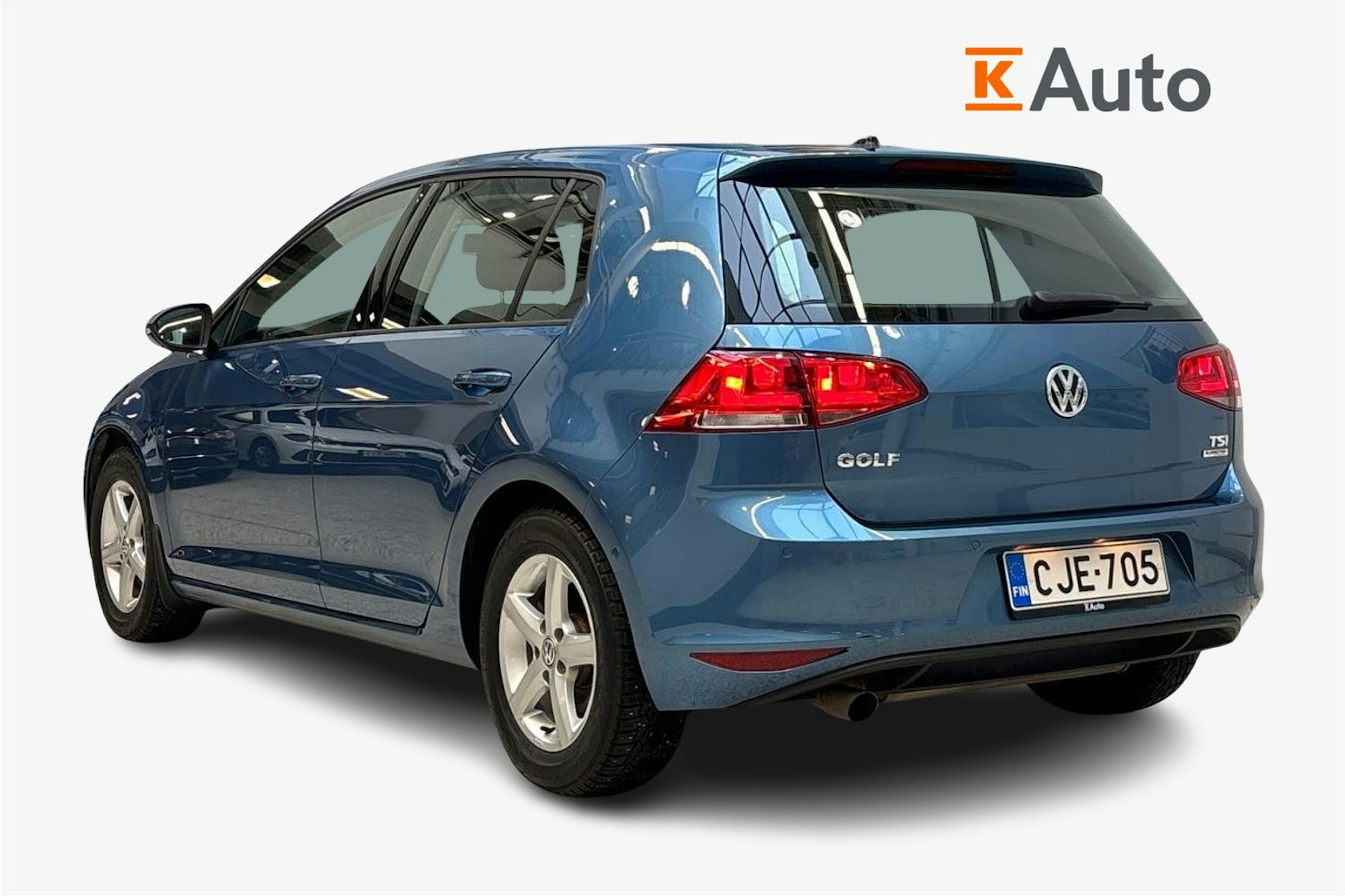 sininen Volkswagen Golf 2014 kuva 2.