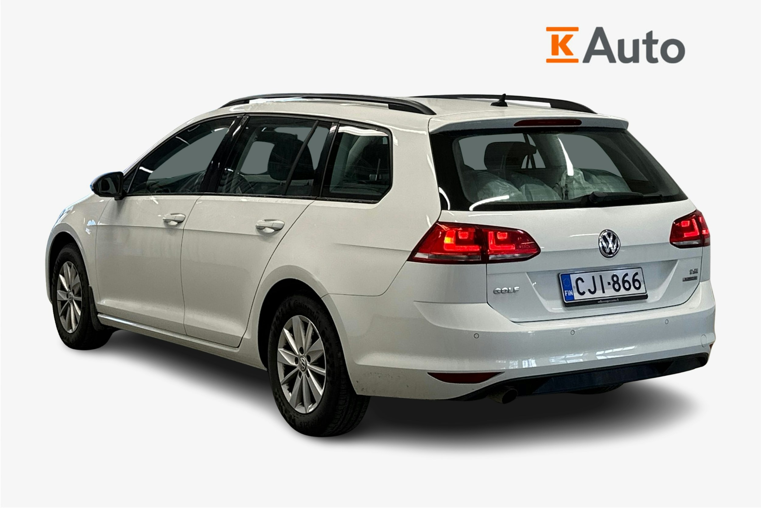 valkoinen Volkswagen Golf 2014 kuva 2.