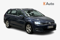 sininen Volkswagen Golf 2014 kuva 1.