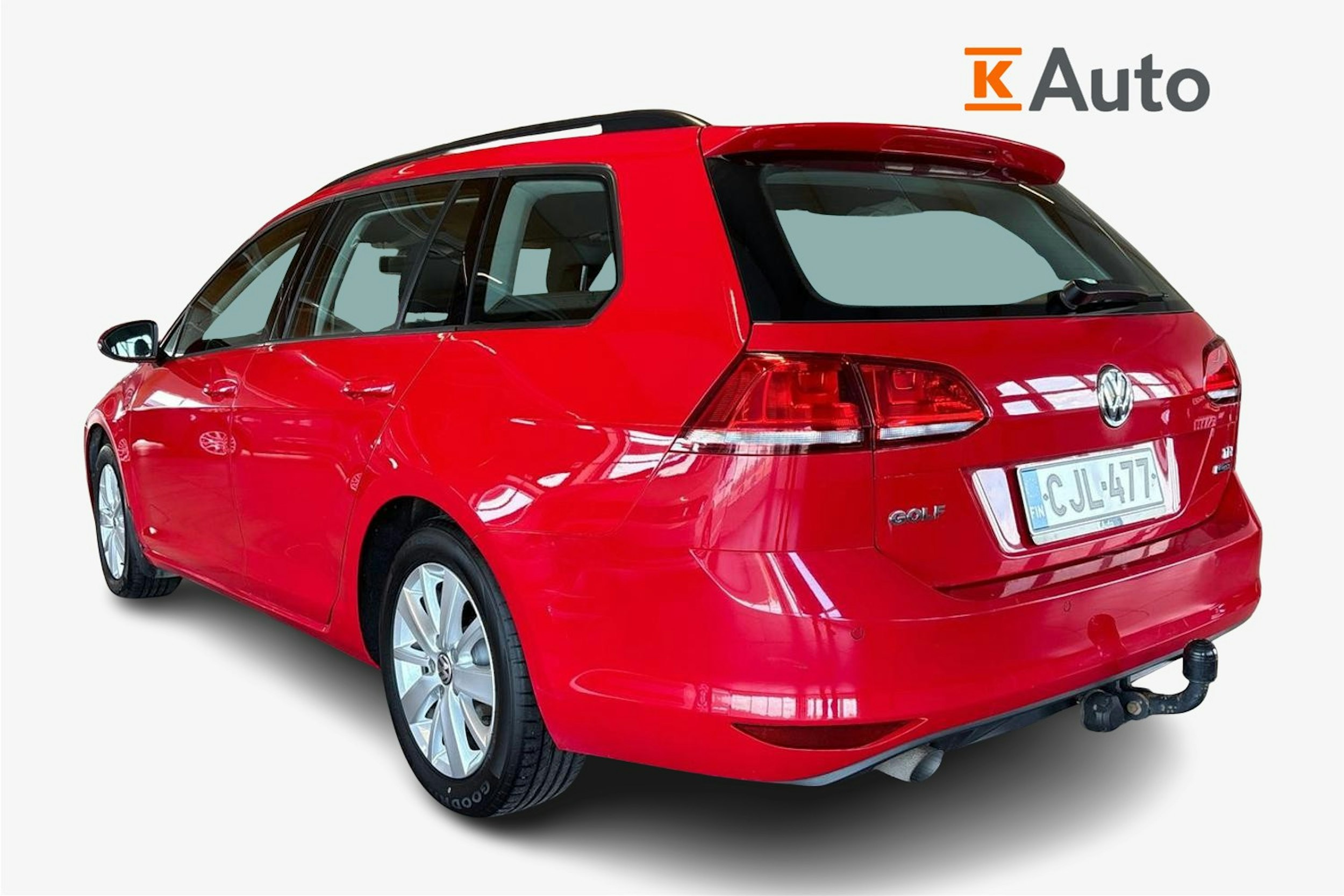 Punainen Volkswagen GOLF 2014 kuva 2.