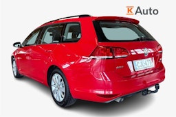 Punainen Volkswagen GOLF 2014 kuva 2.