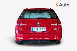 Punainen Volkswagen GOLF 2014 kuva 3.