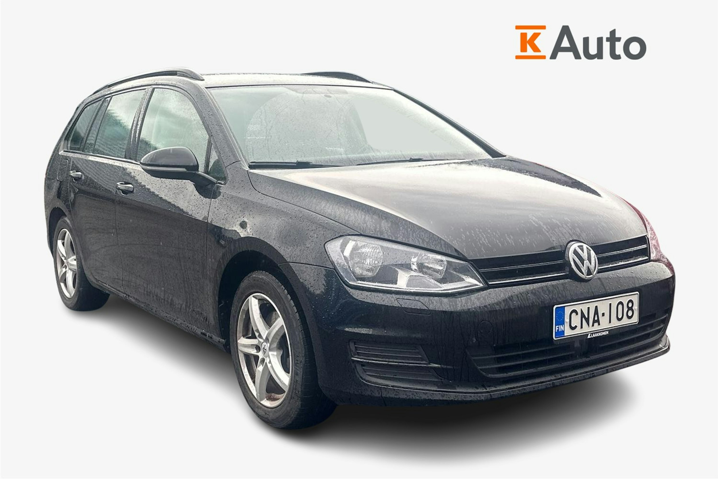 musta Volkswagen Golf 2014 kuva 1.