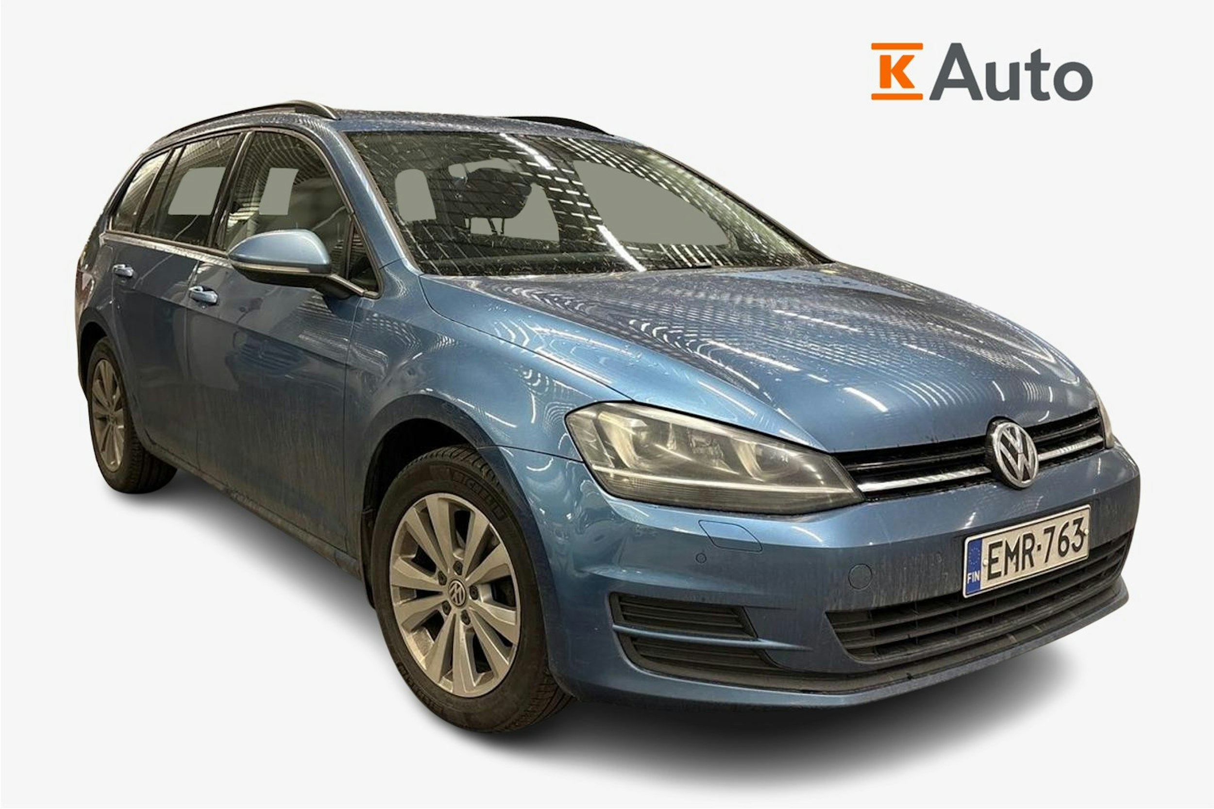 sininen Volkswagen Golf 2014 kuva 2.