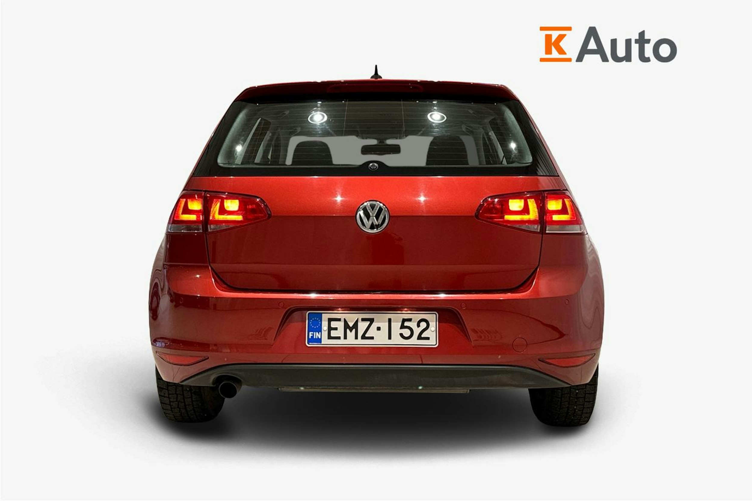 punainen Volkswagen Golf 2015 kuva 3.