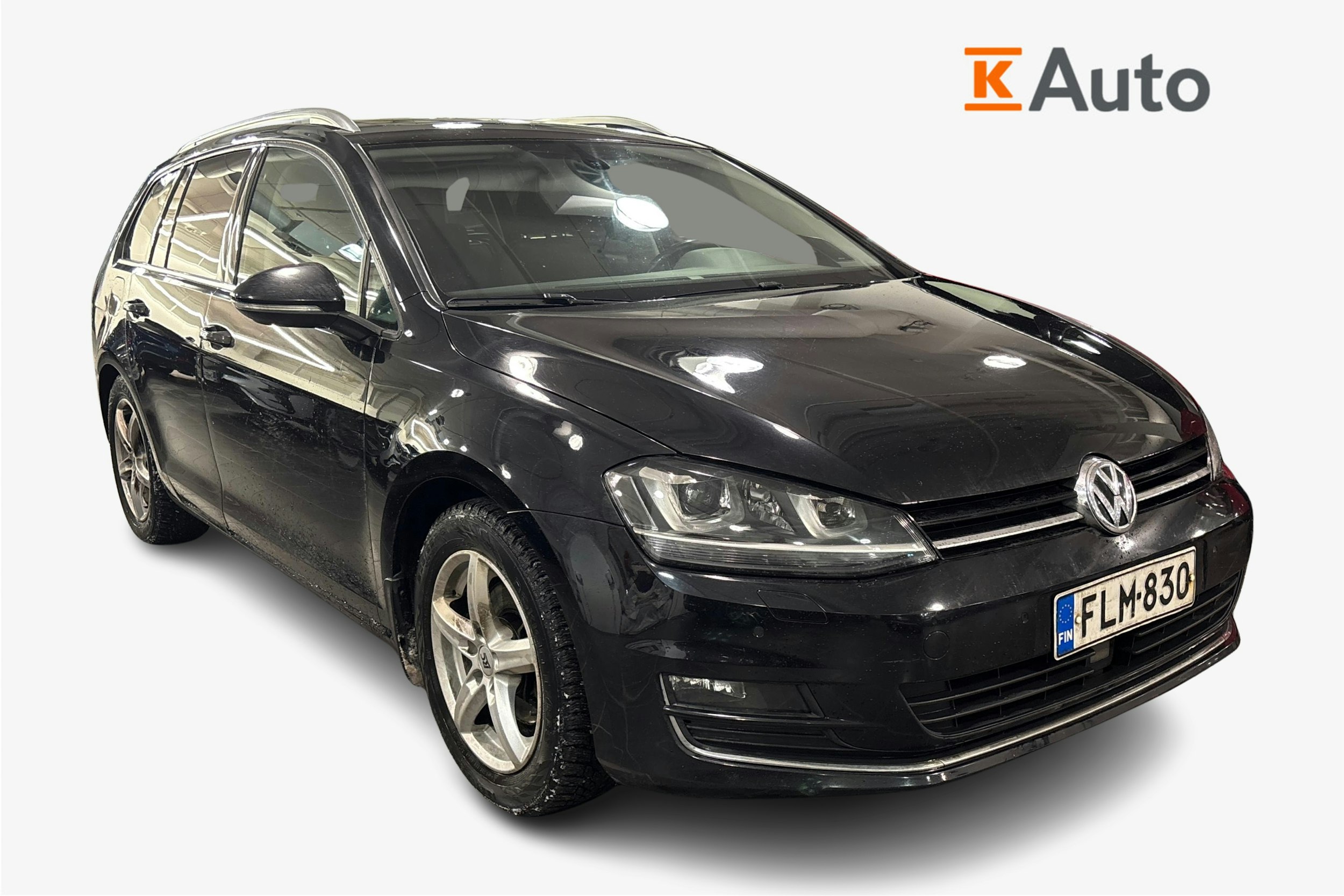 musta Volkswagen Golf 2014 kuva 1.