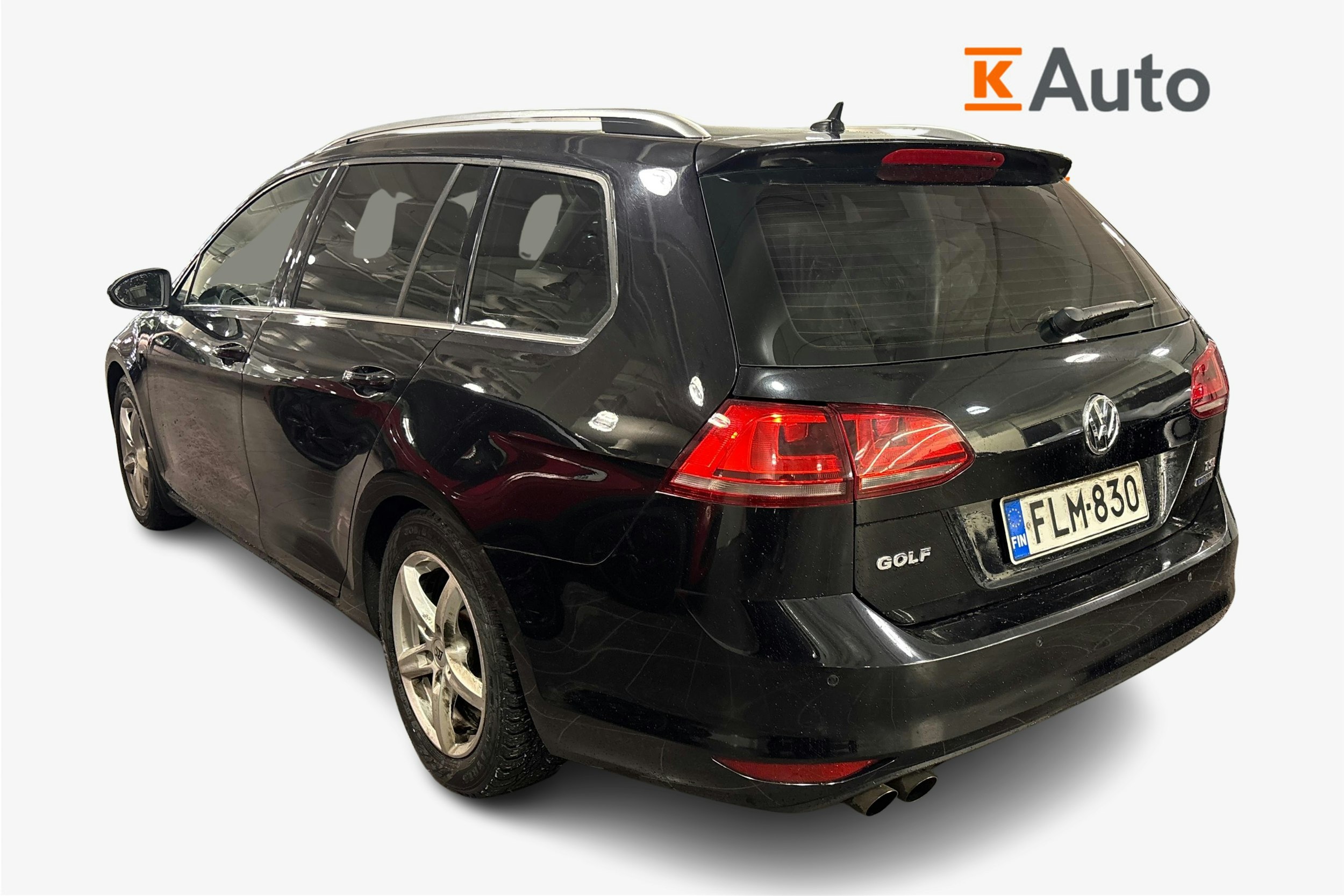 musta Volkswagen Golf 2014 kuva 2.